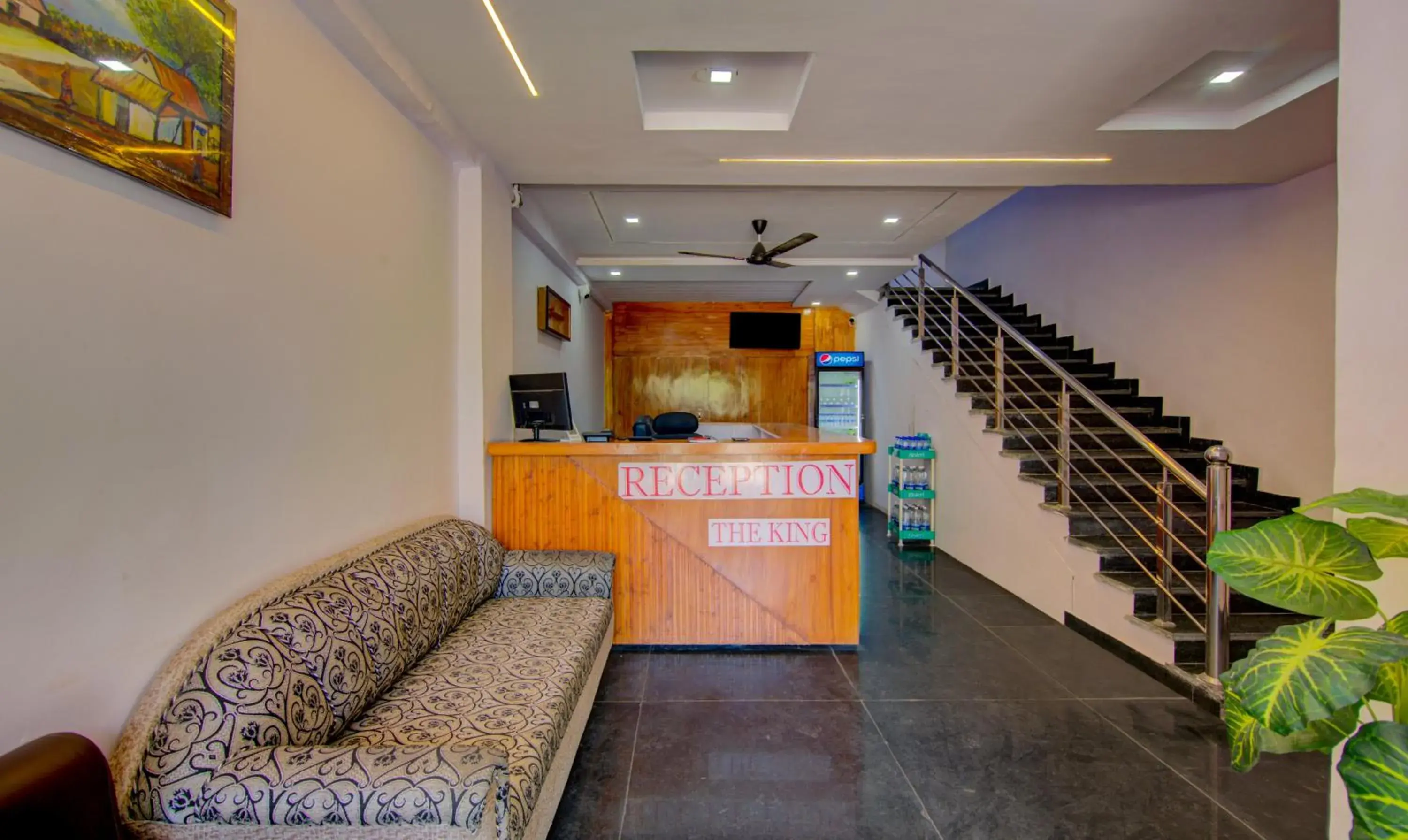 Lobby or reception in Treebo The King Mohali Lobby or reception in Treebo The King Mohali