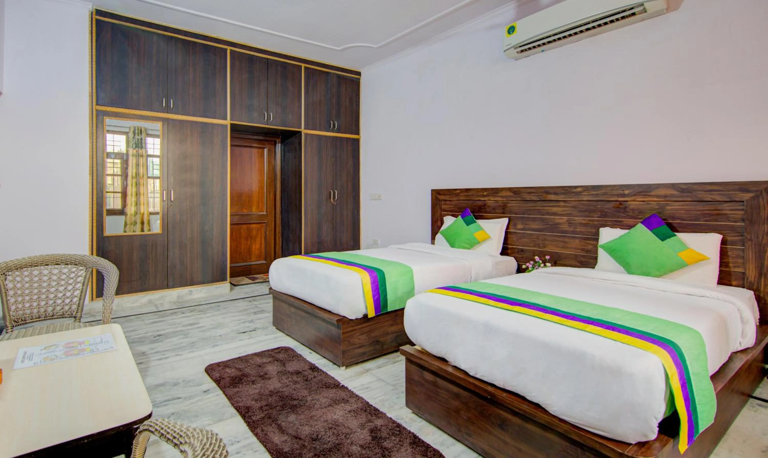 Bedroom, Bed in Treebo The King Mohali