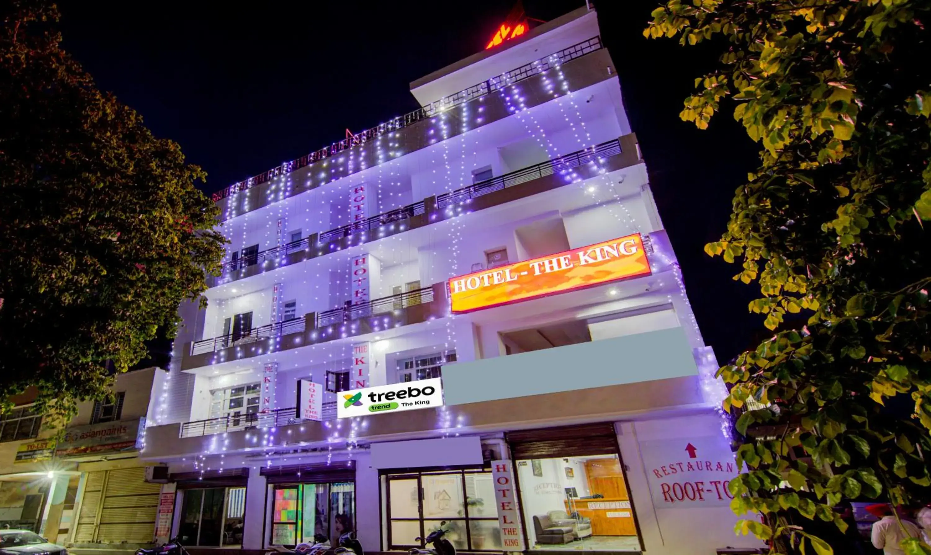 Property building in Treebo The King Mohali Property building in Treebo The King Mohali