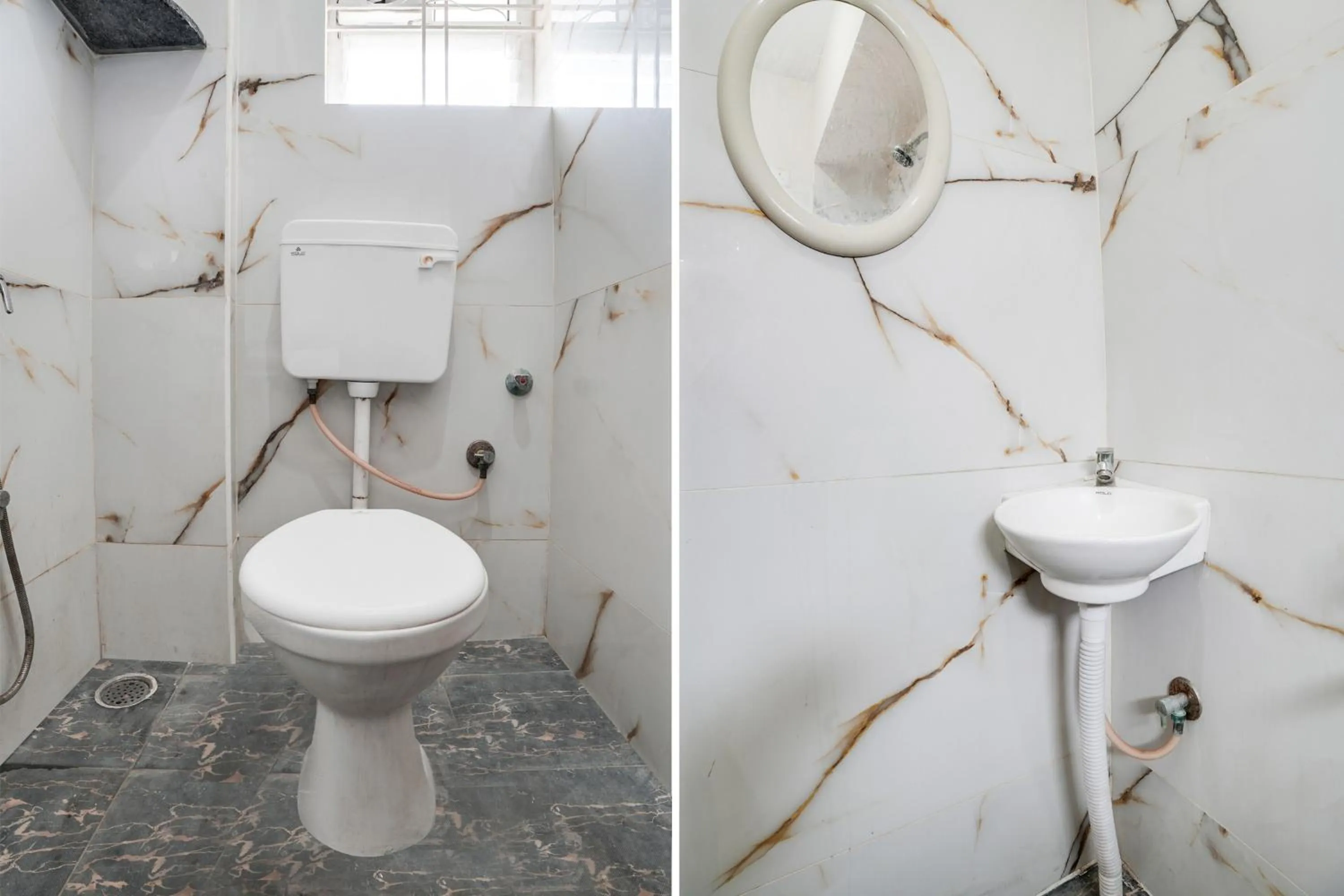 Bathroom in Super Hotel O Bangalore Near Reva Circle Formerly CKA Boarding