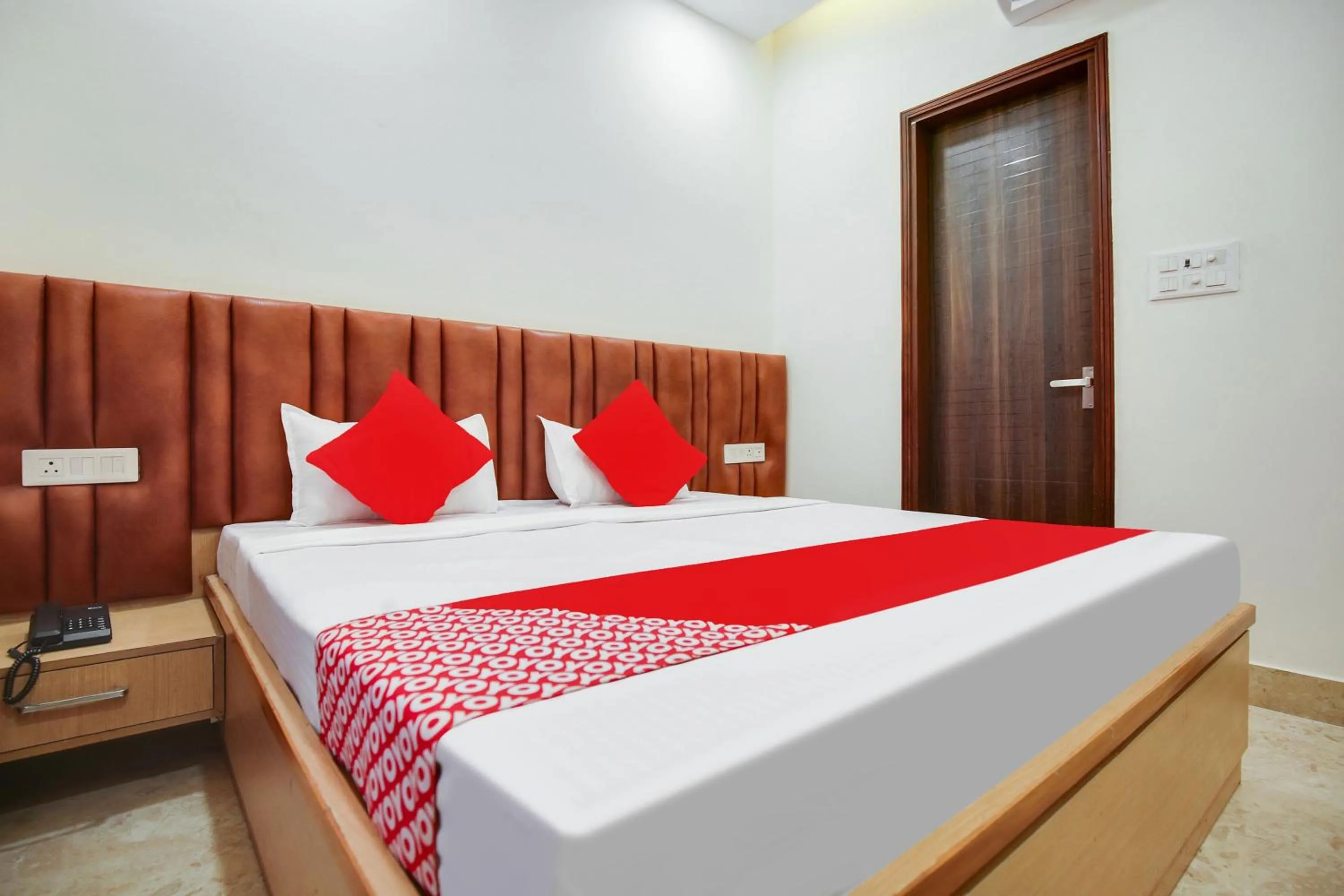 Bedroom, Bed in Hotel O Dhruva Residency