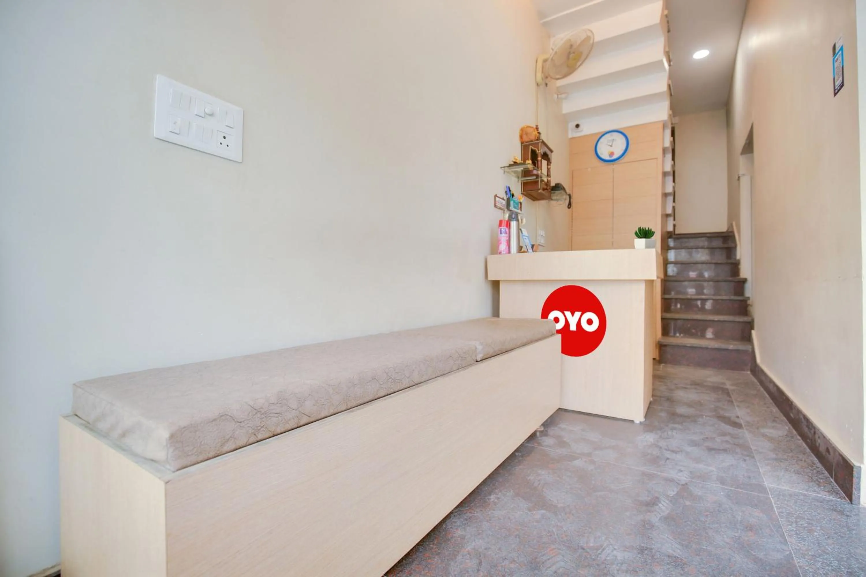 Lobby or reception in Hotel O Dhruva Residency