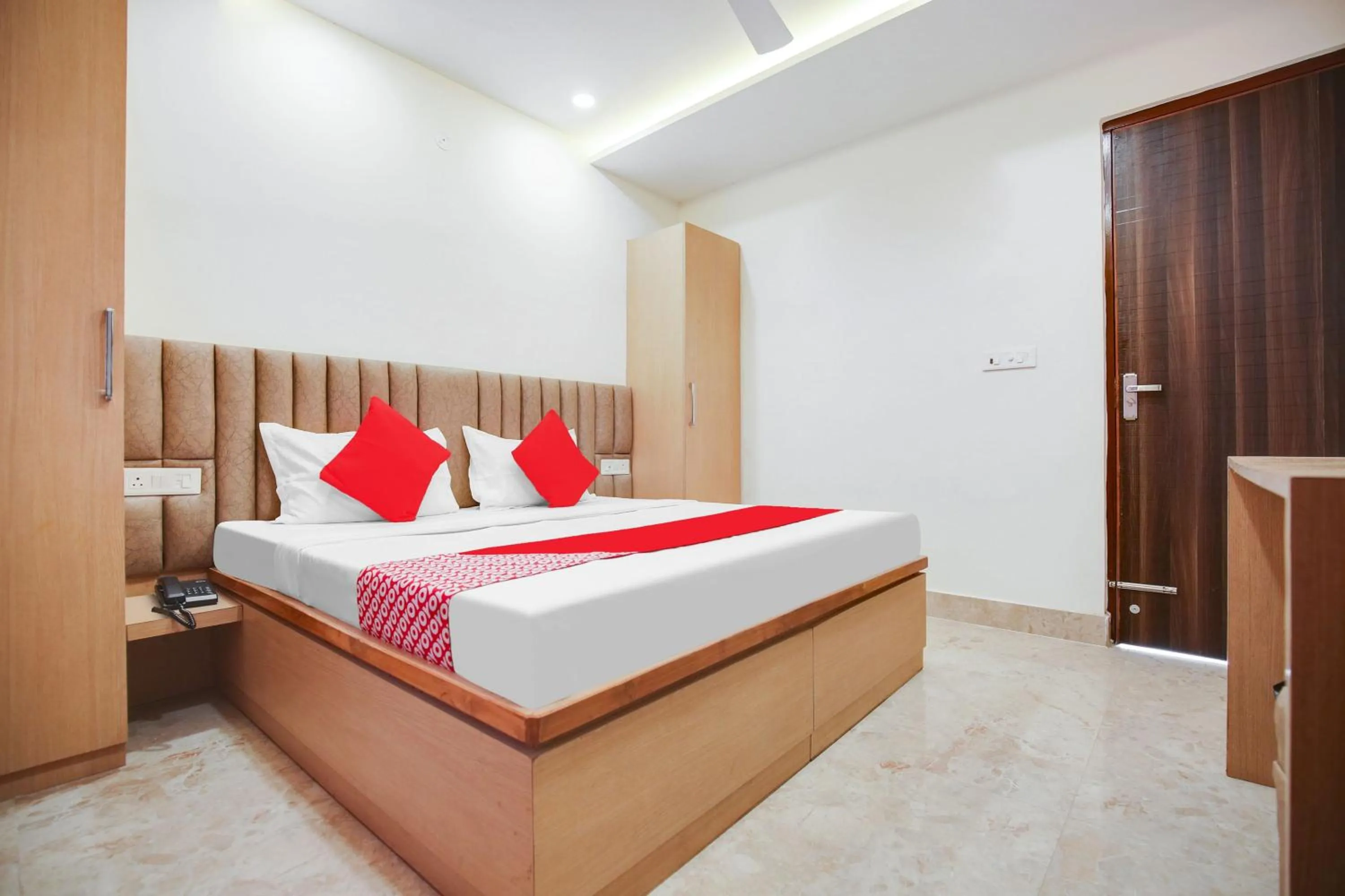 Bedroom, Bed in Hotel O Dhruva Residency