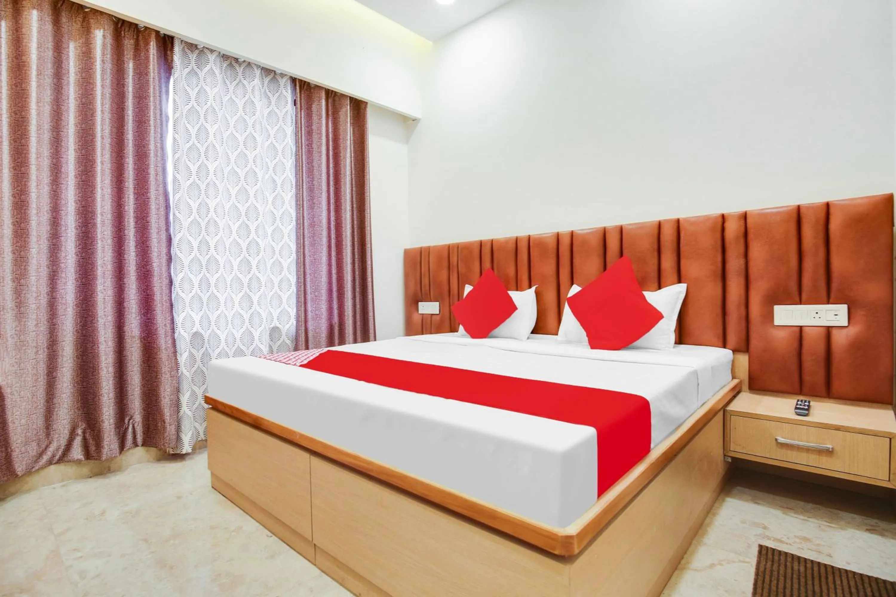 Bedroom, Bed in Hotel O Dhruva Residency