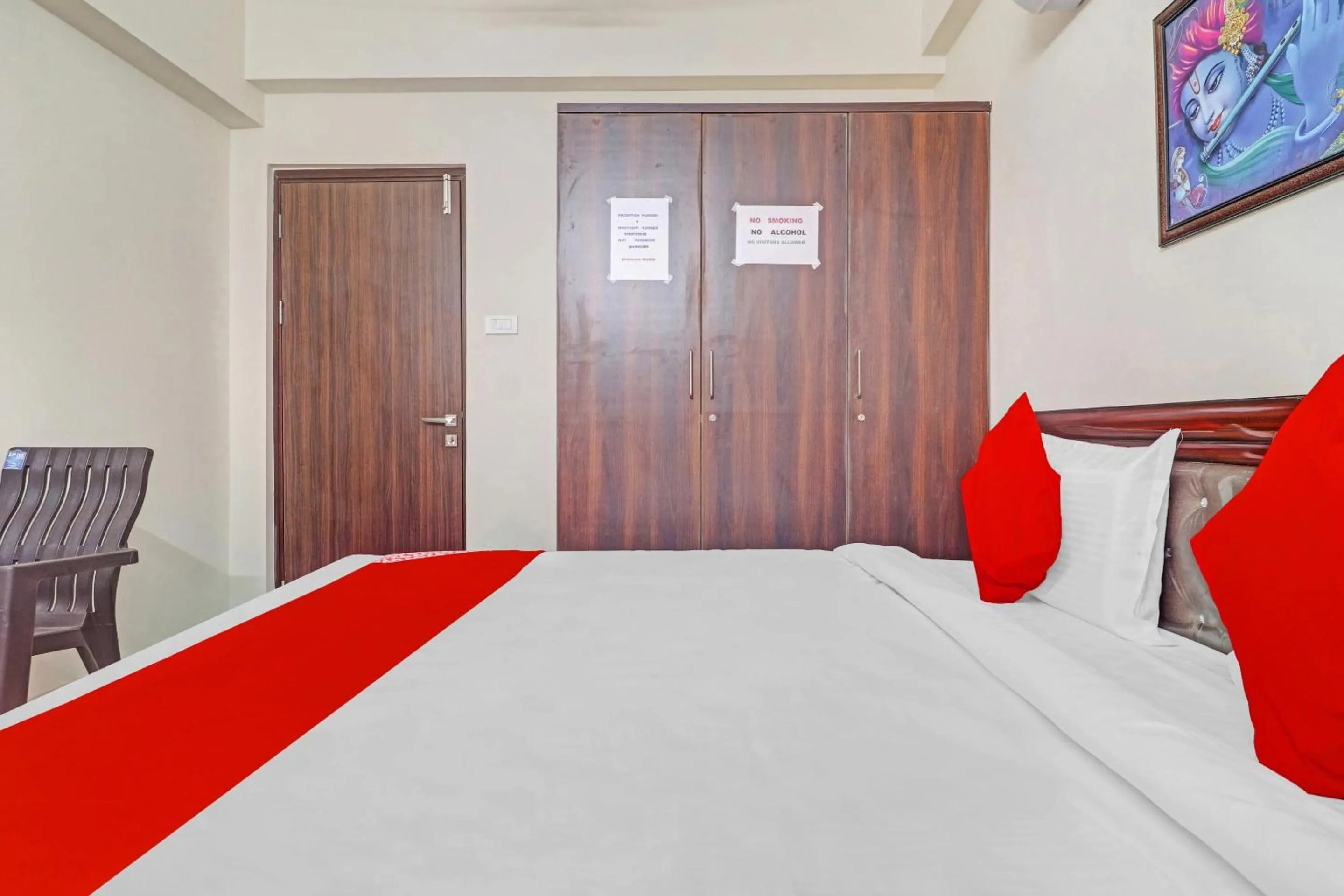 Bedroom, Bed in Super Hotel O Qualia Nallagandla