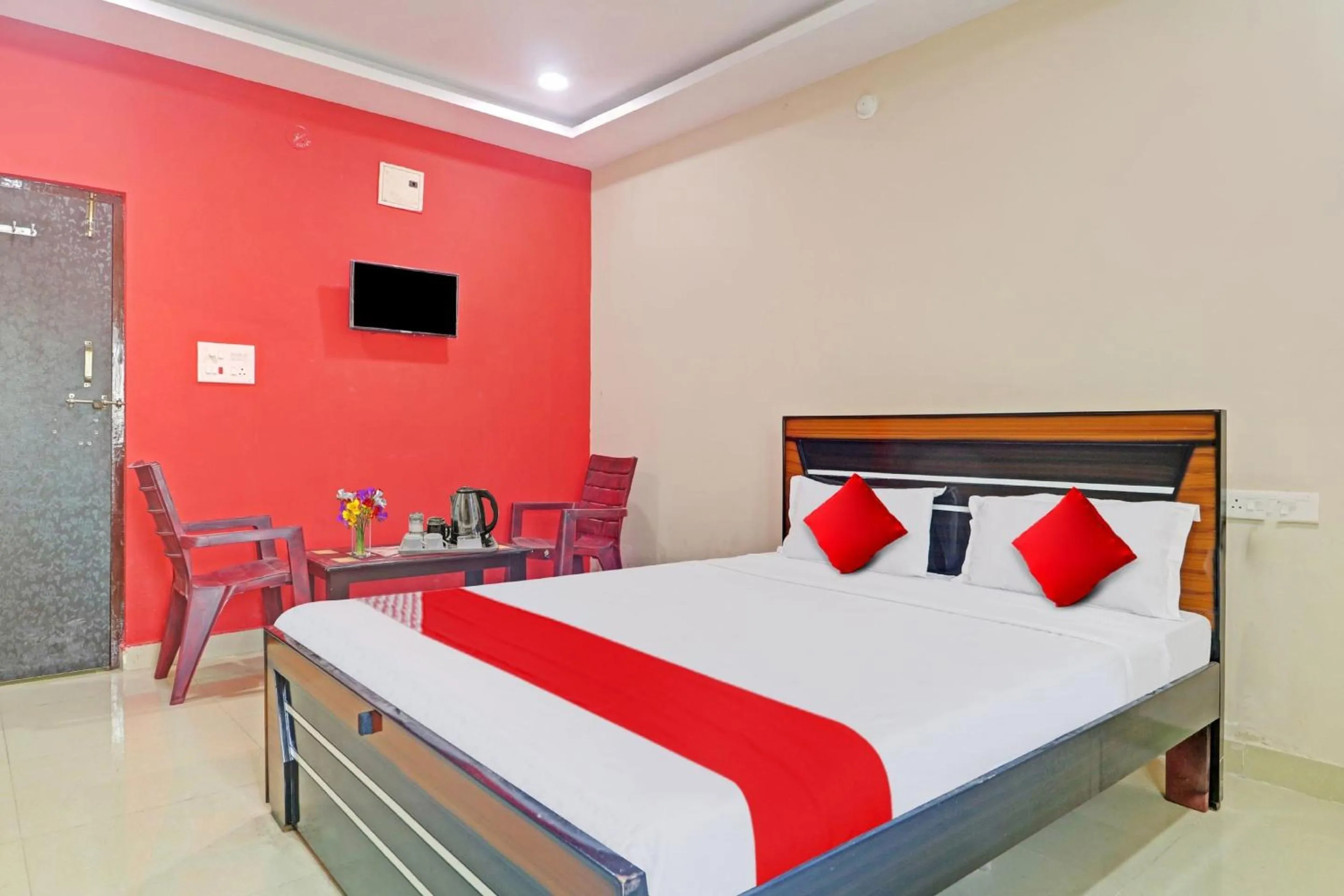 Bedroom, Bed in Hotel O Vasista Residency