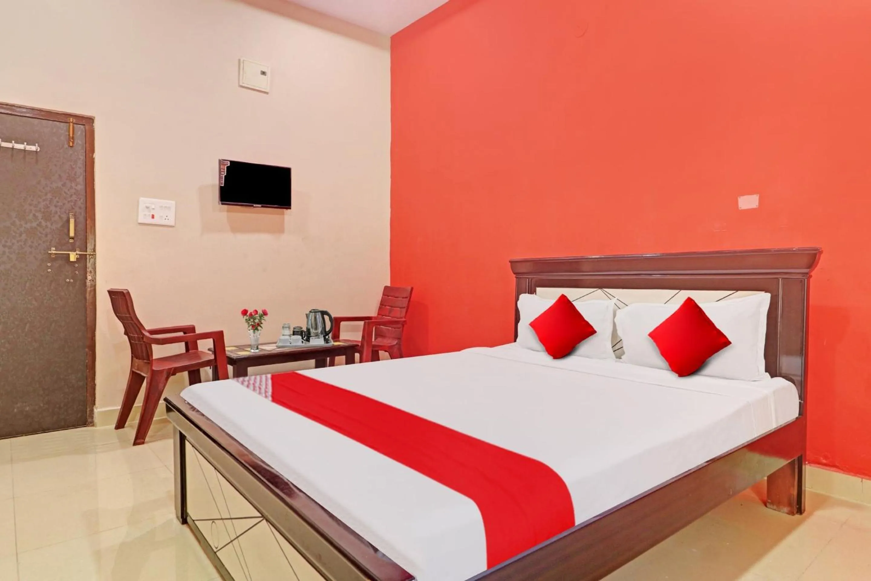 Lobby or reception, Bed in Hotel O Vasista Residency