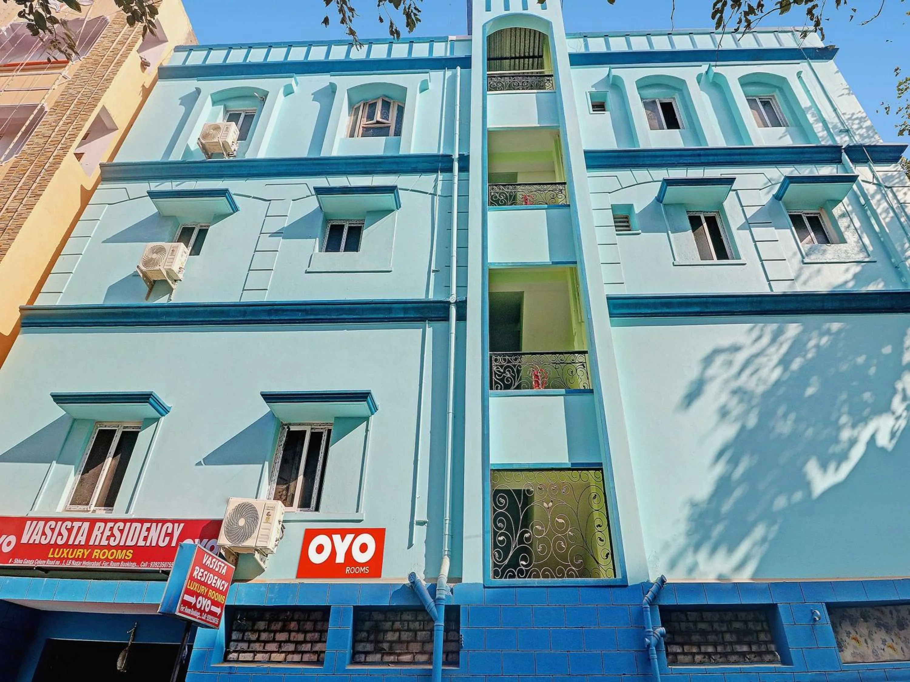 Facade/entrance in Hotel O Vasista Residency