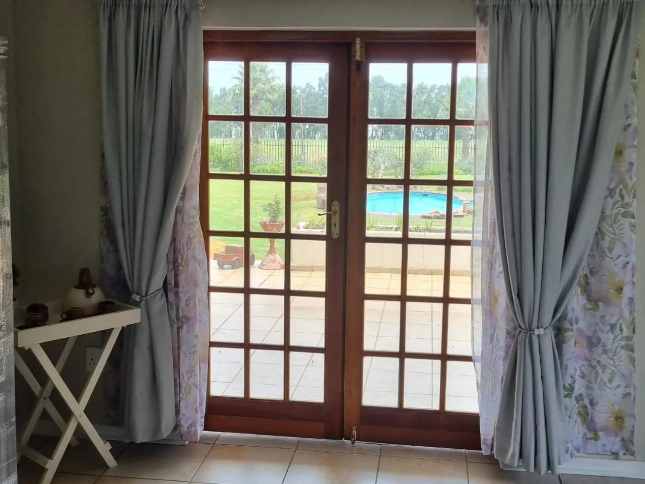 Garden view in La Maison on Vaal Bed and Breakfast