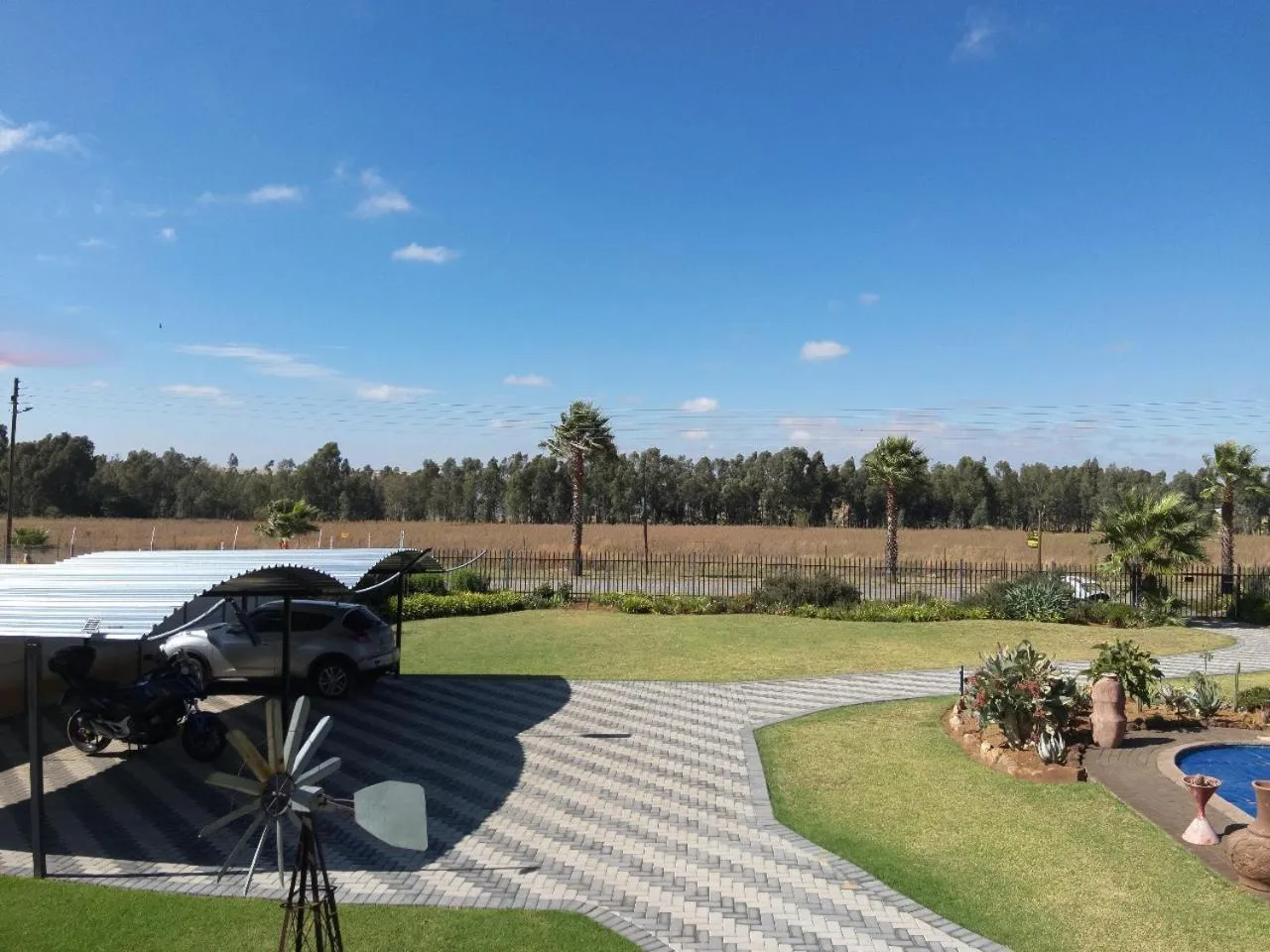Garden in La Maison on Vaal Bed and Breakfast