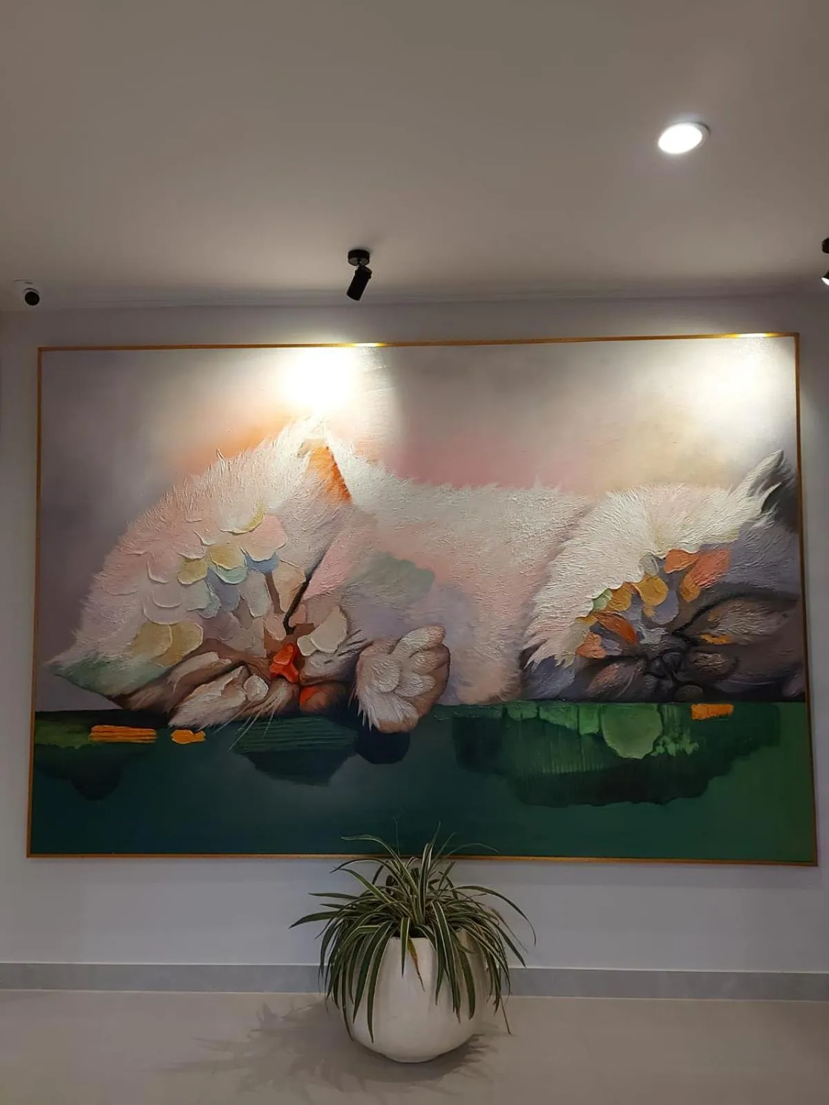 Lobby or reception in Atap Biru Residence