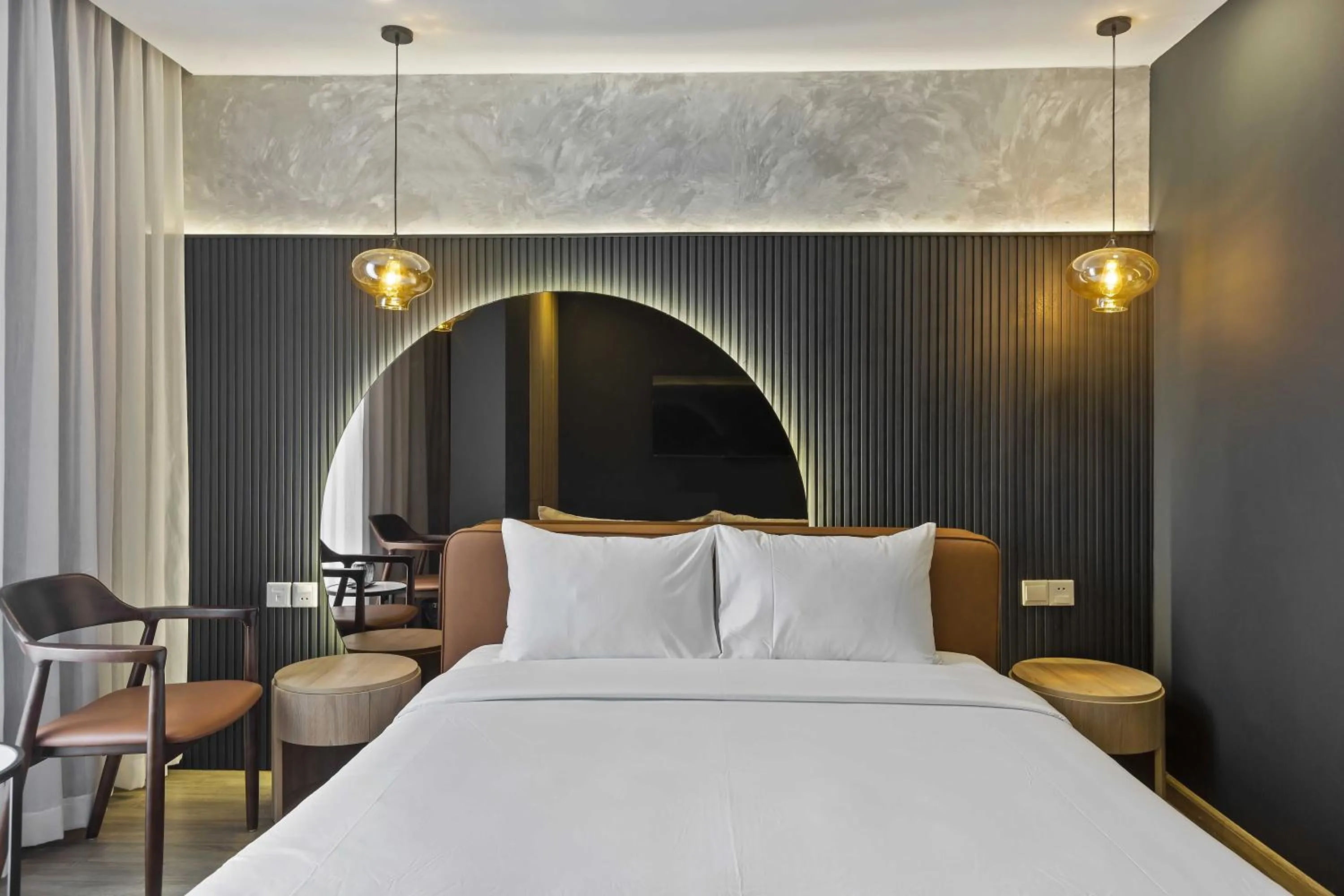 Bed in Jacayl Hotel - Cầu Giấy