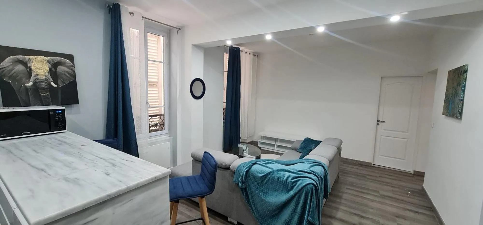 Appartement très lumineux porte de Saint-Cloud - F3 avec suite parentale