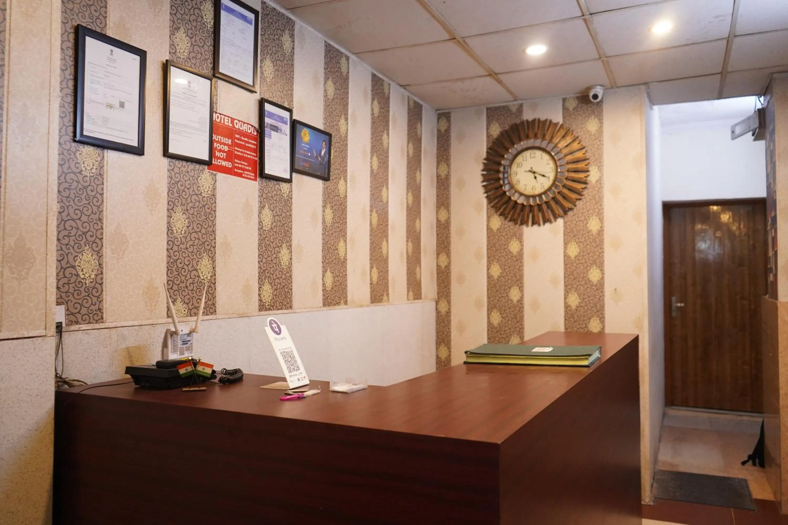 Lobby or reception in Hotel Quadis - Noida sec 15