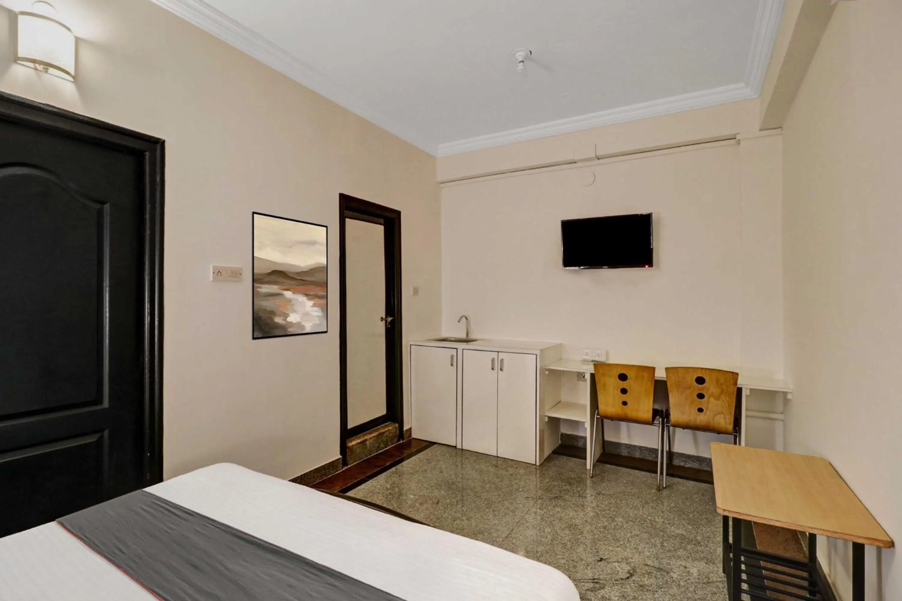 Bedroom, Bed in Collection O Sabharwal Residency Near Lalbagh Botanical Garden