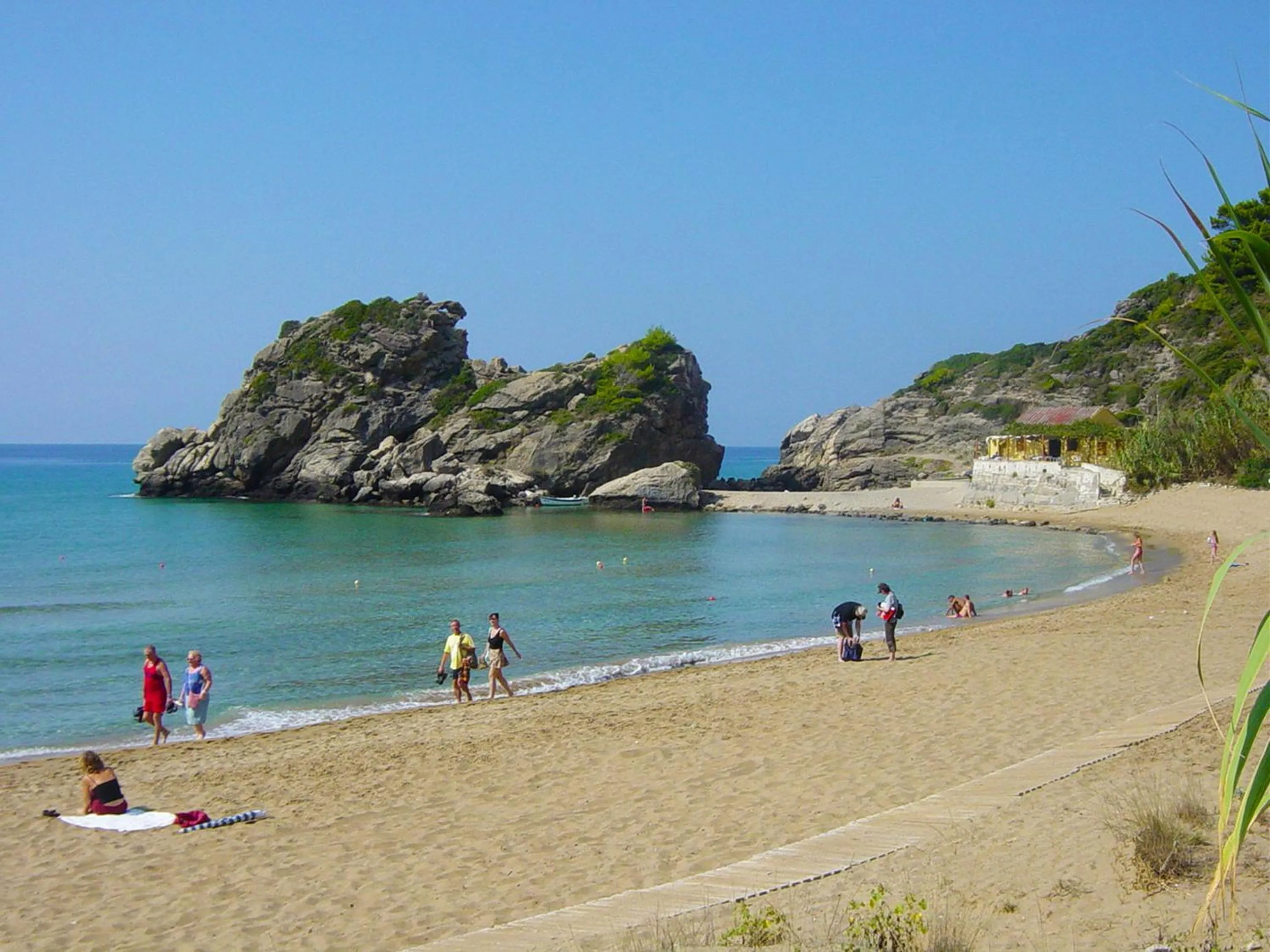 Beach in Luxury Loft Apartment with Pool - Pelekas Beach, Corfu