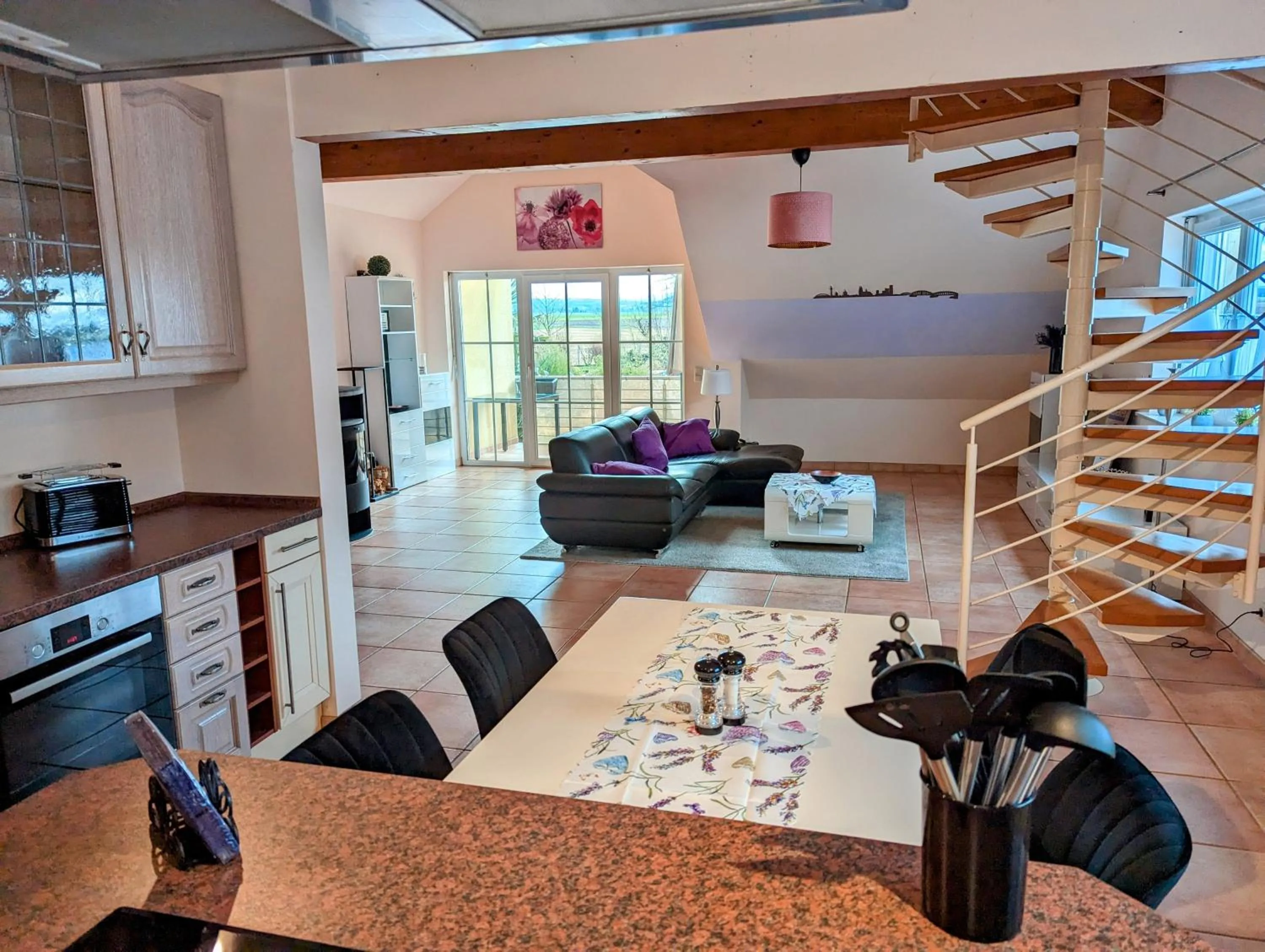 Große Schönheit mit Panoramablick