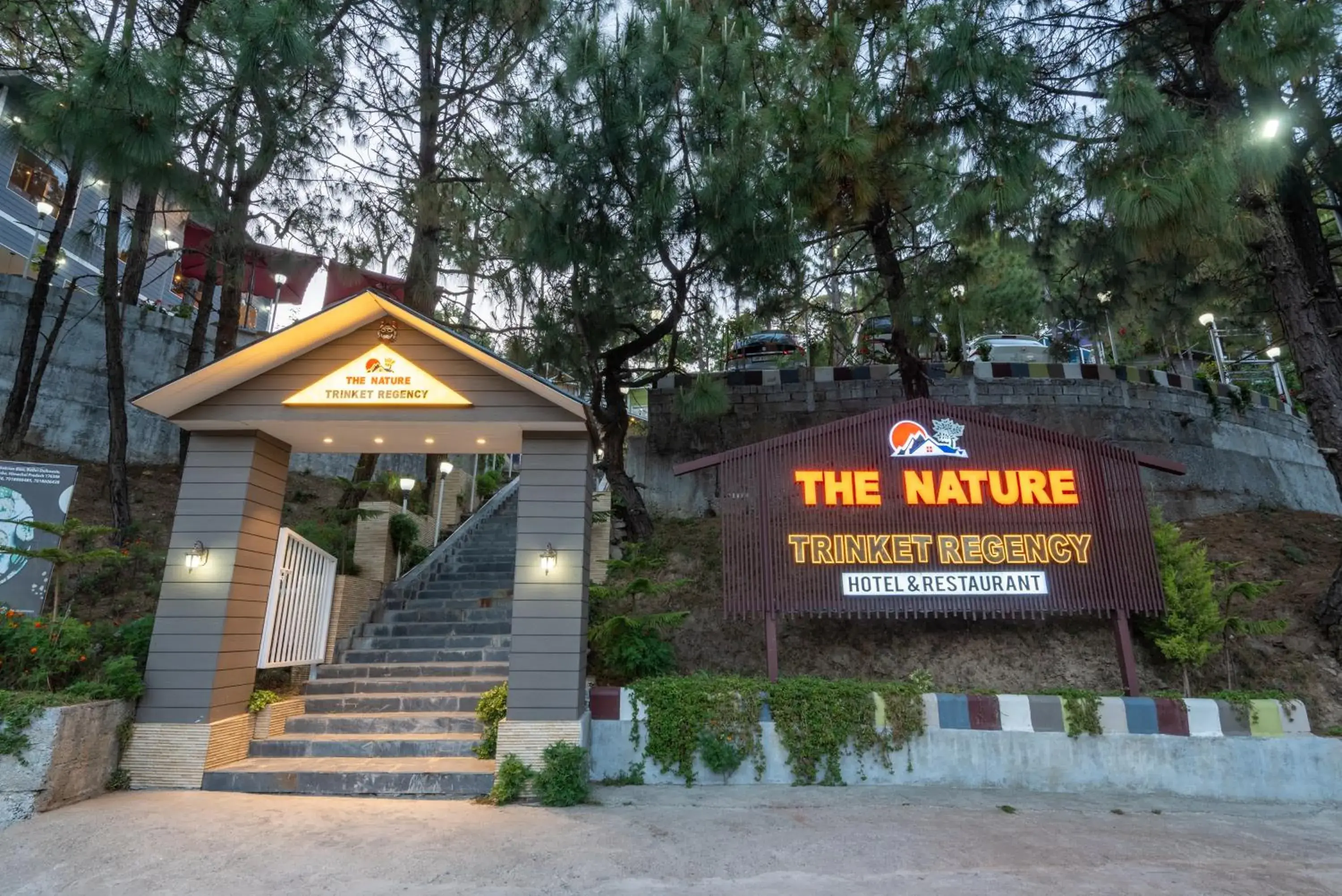 Property building in DLS Nature Trinket Resort - Dalhousie with Swimming Pool Property building in DLS Nature Trinket Resort - Dalhousie with Swimming Pool