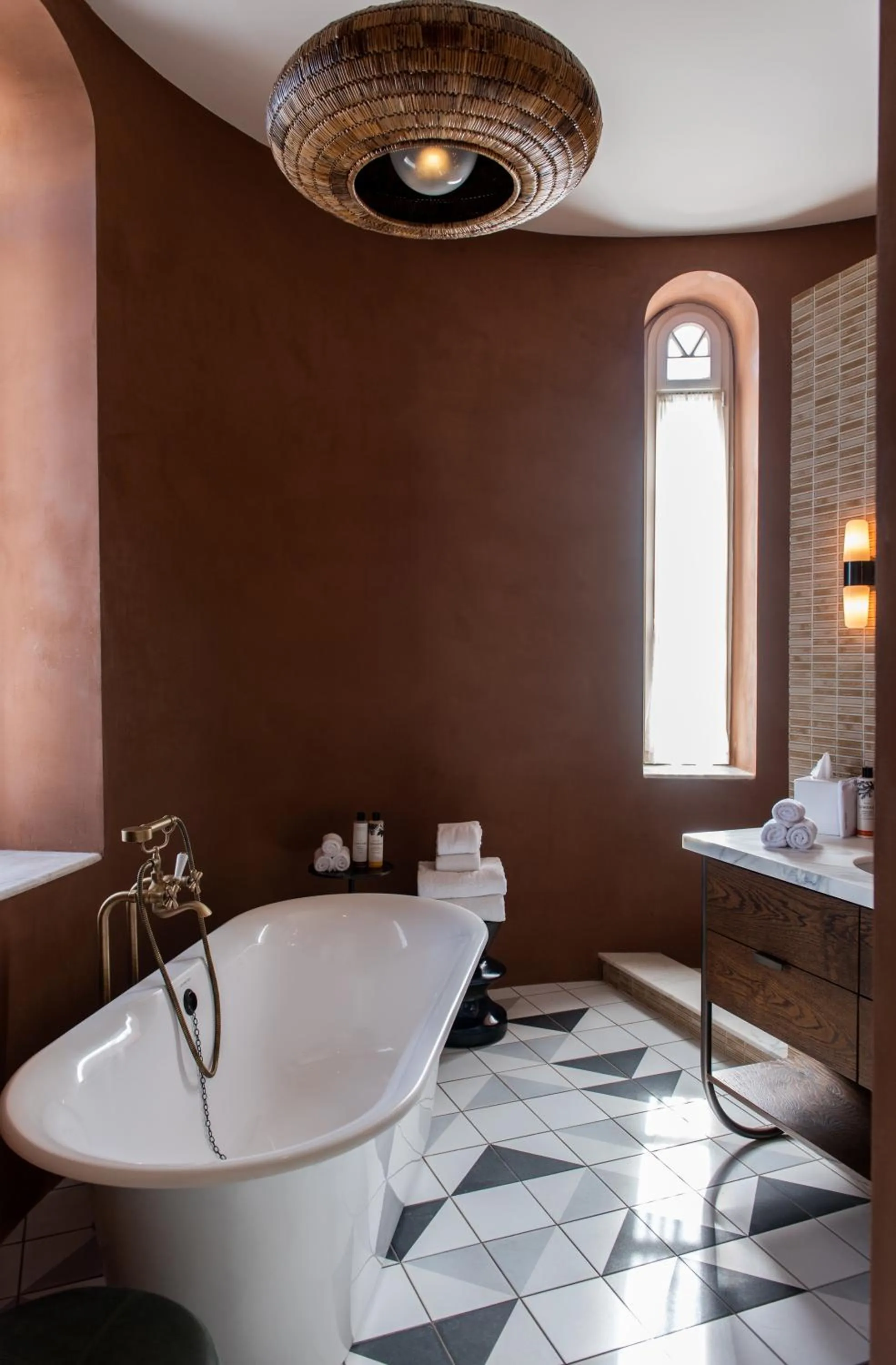 Bathroom in Soho House Tel Aviv