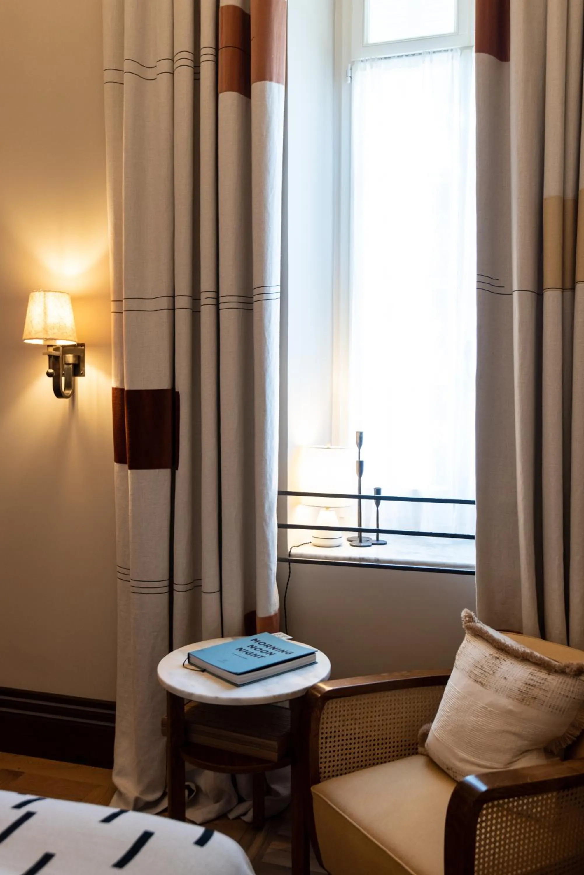 Seating area, Bed in Soho House Tel Aviv