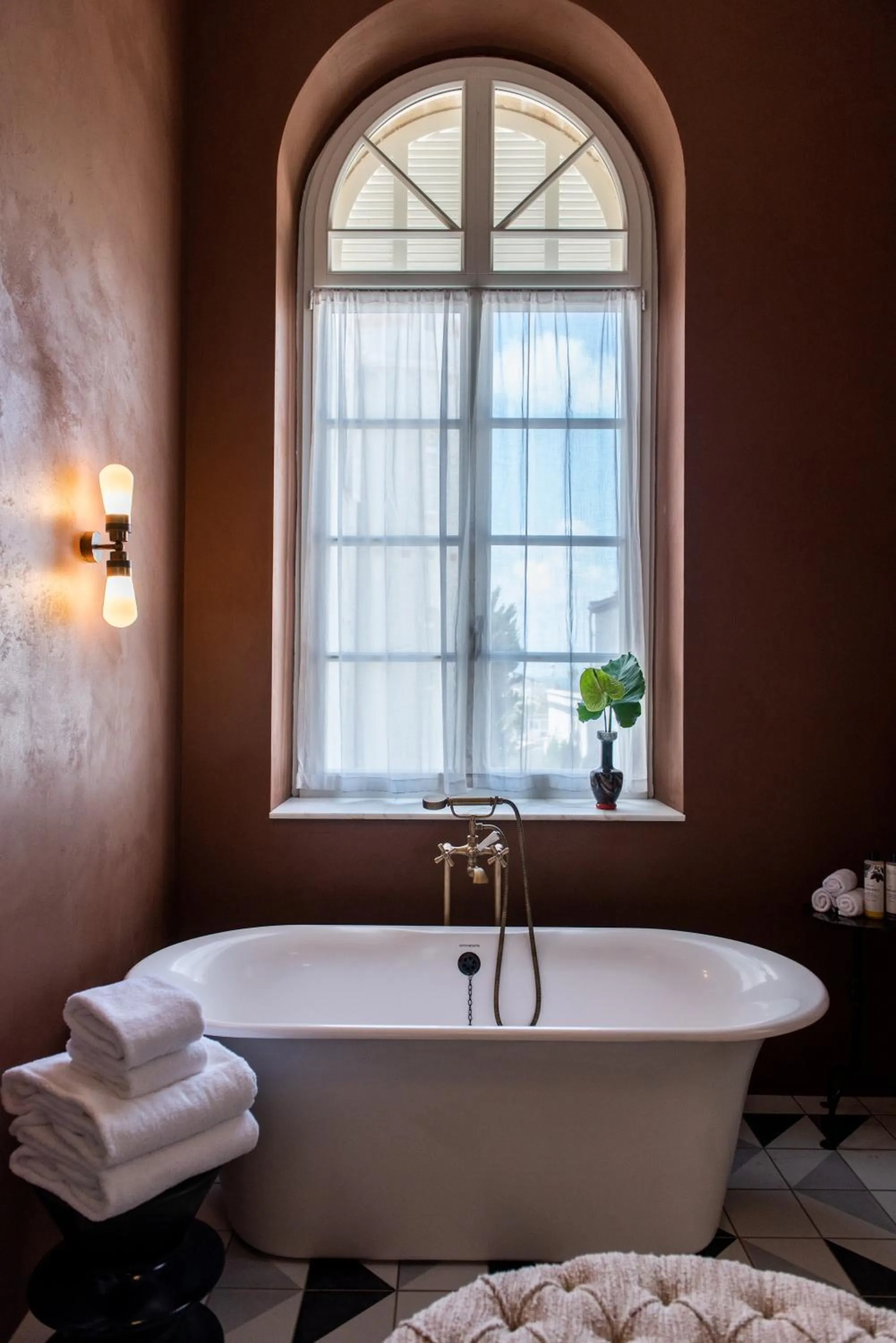 Bathroom in Soho House Tel Aviv