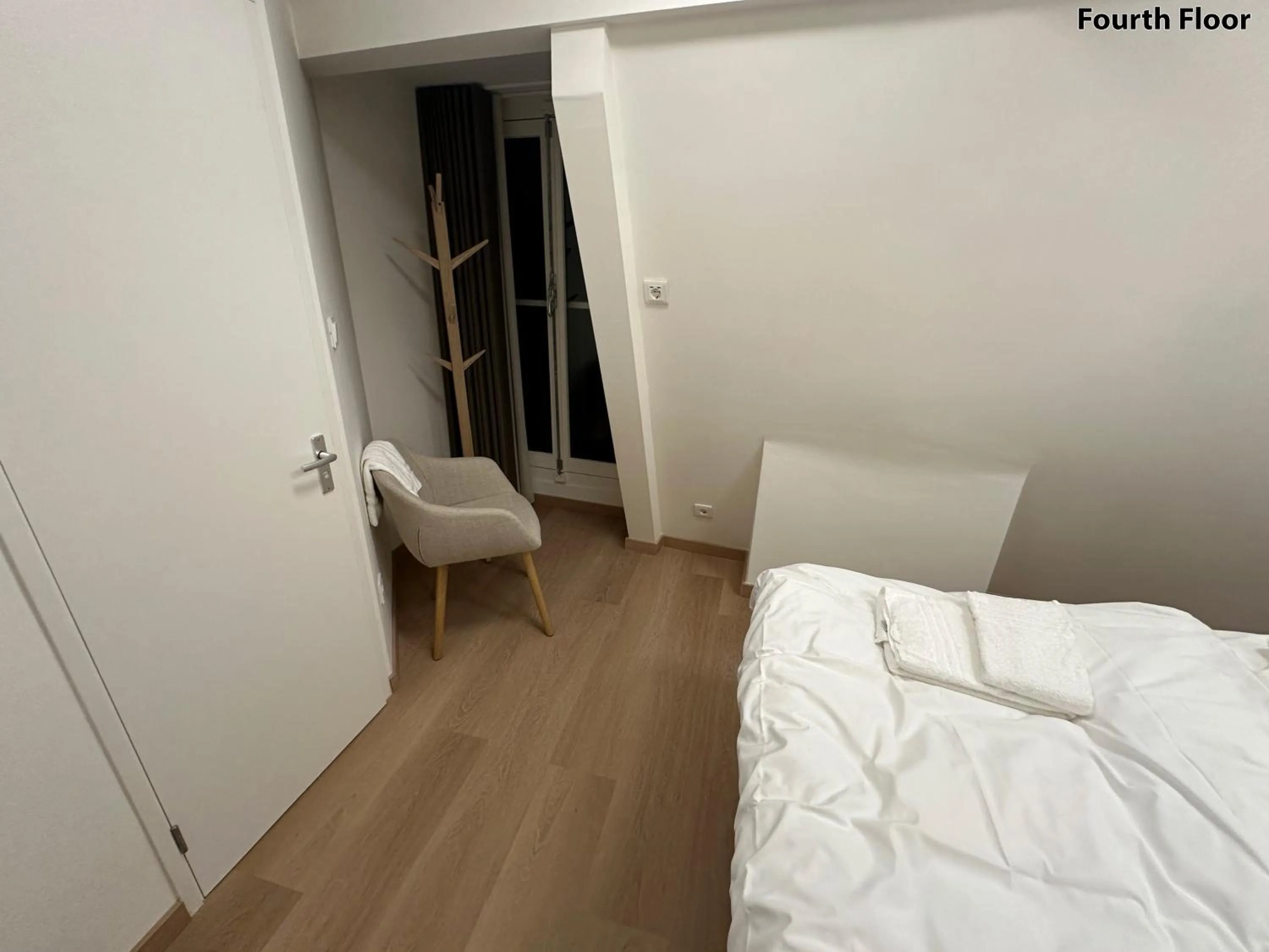 Bed in Voyagers Amsterdam