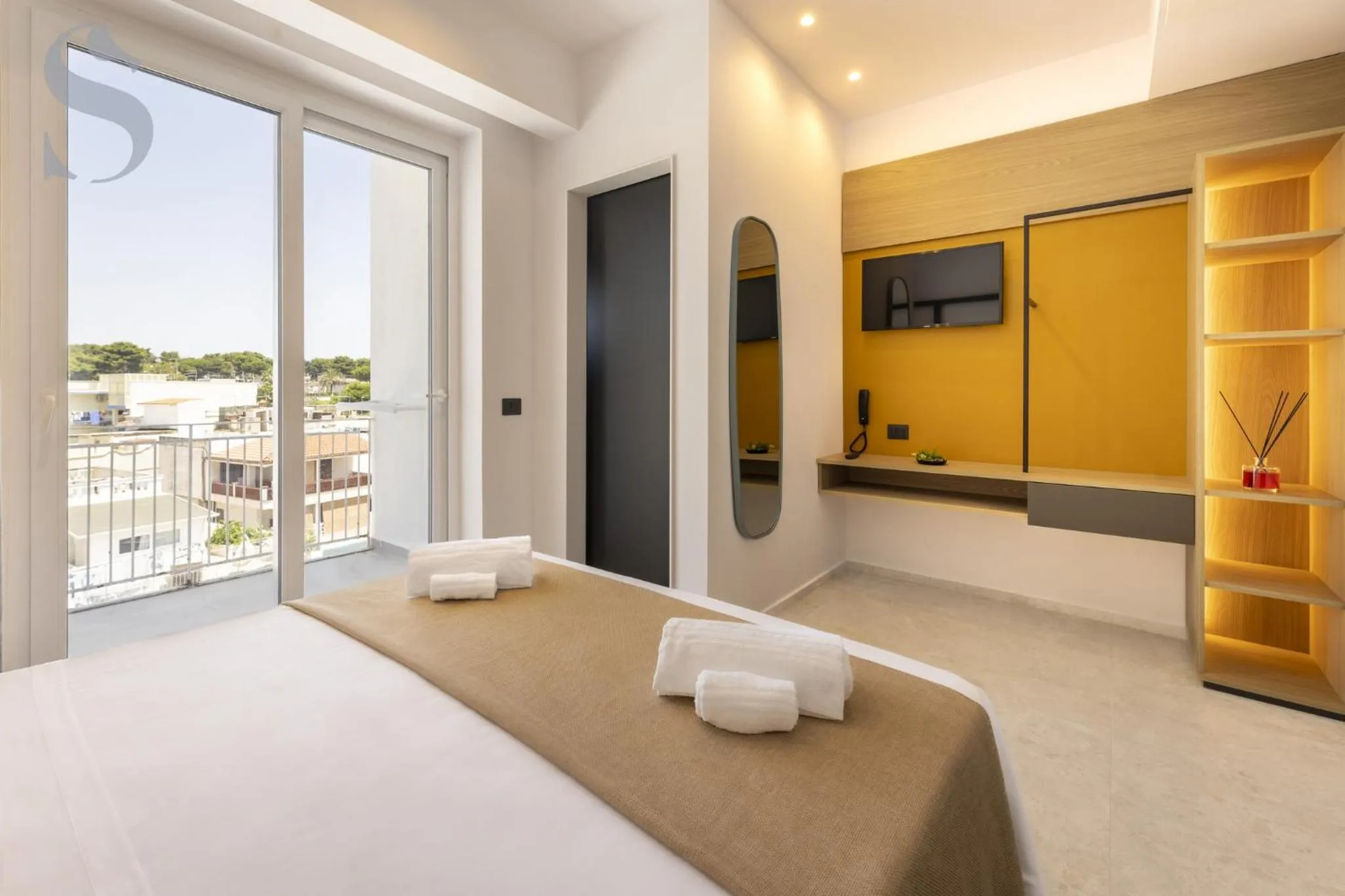 Bedroom, Bed in Sud Hotel Pulsano