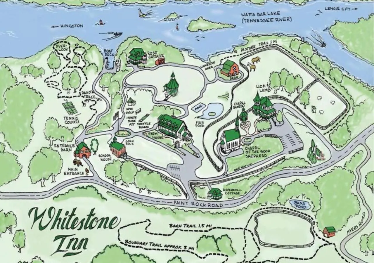 Landmark view in Whitestone Inn