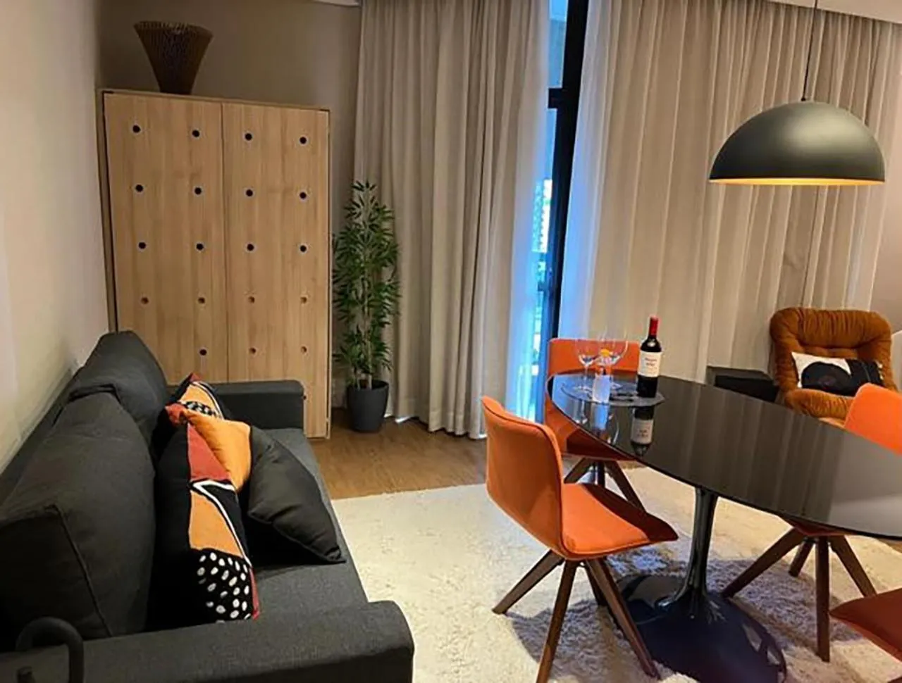 Dining area in Studios Hotel Address à passos da Av Faria Lima