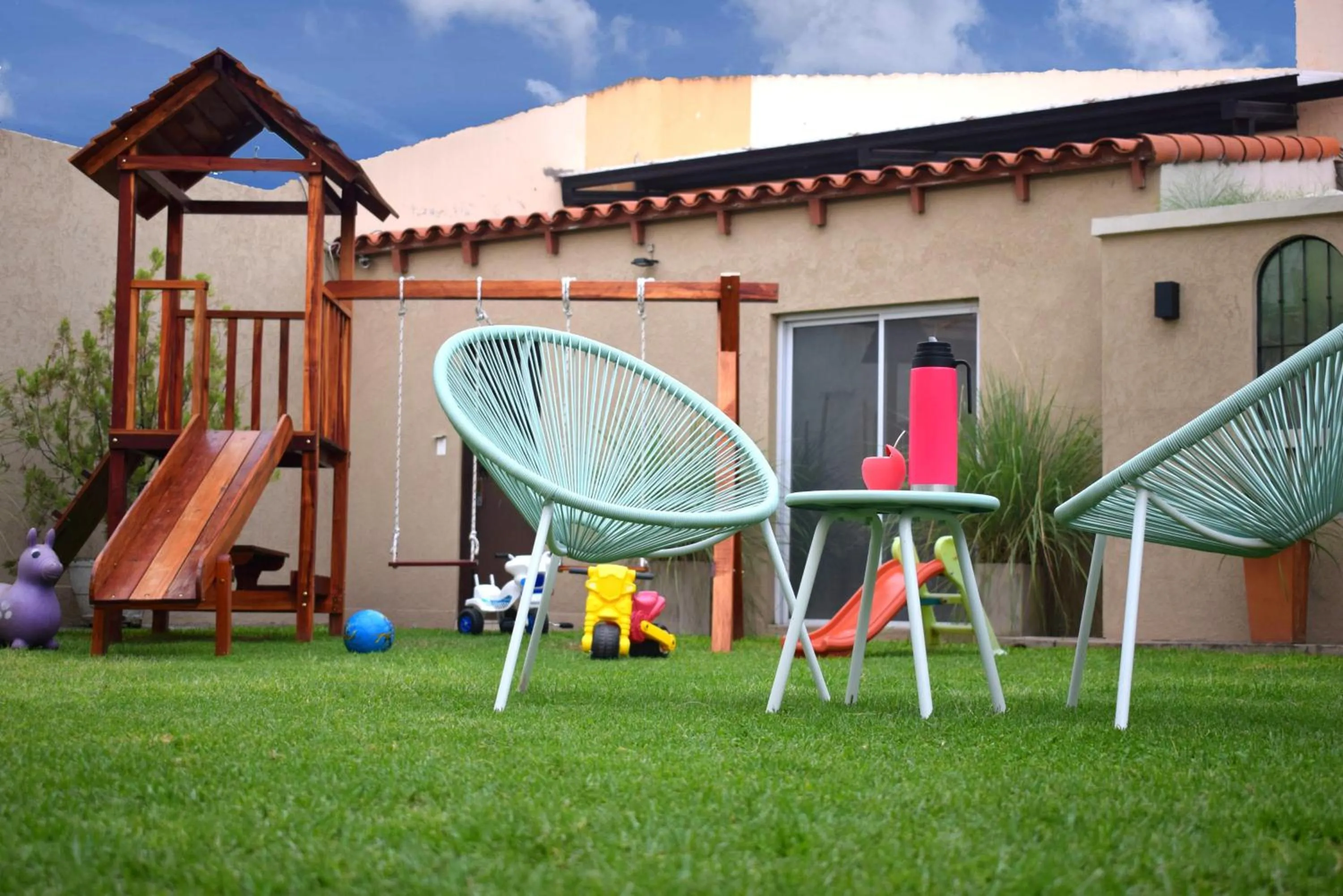 Children play ground in Ref Apart & Hotel