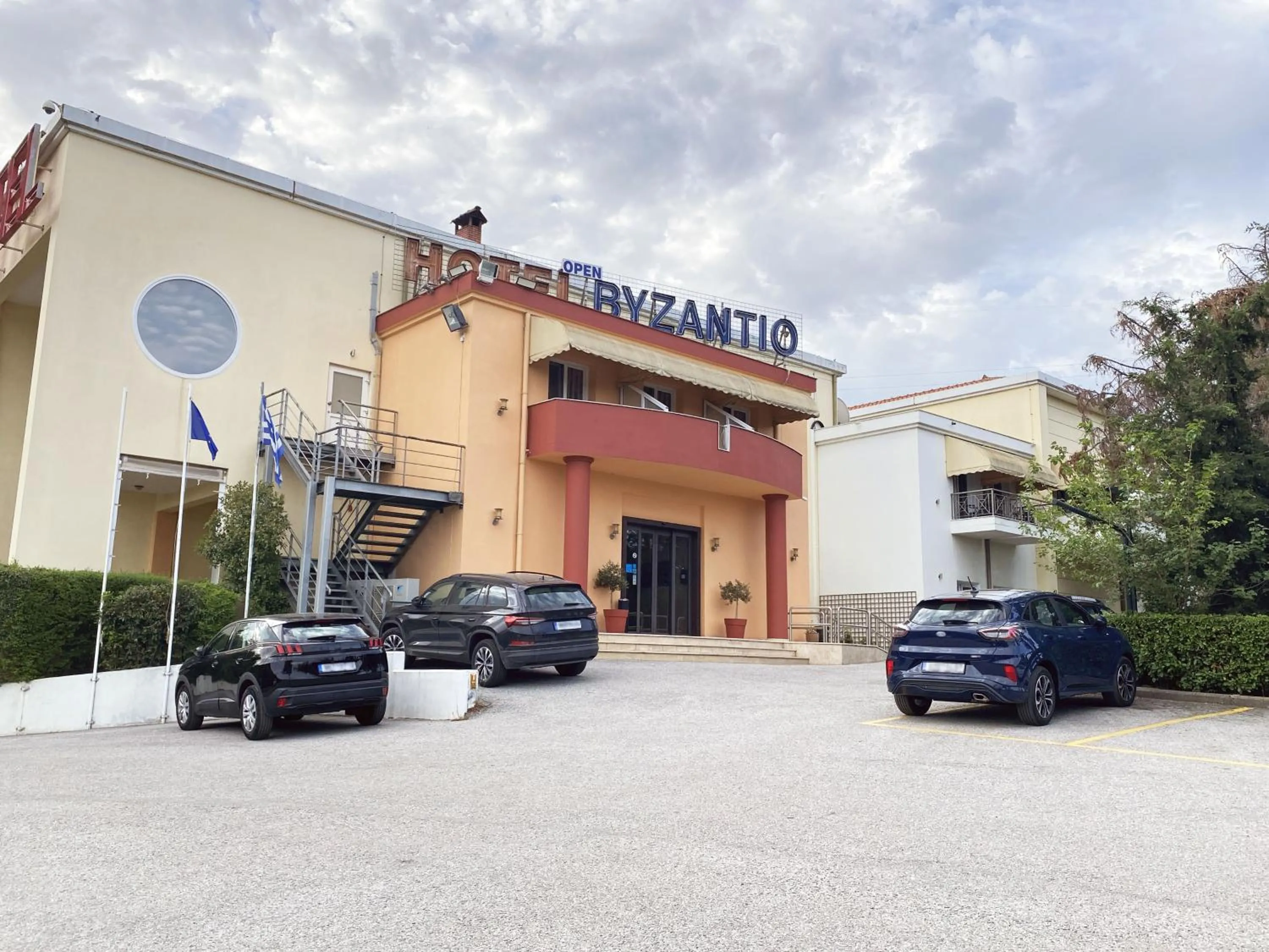 Property building in Byzantio Hotel