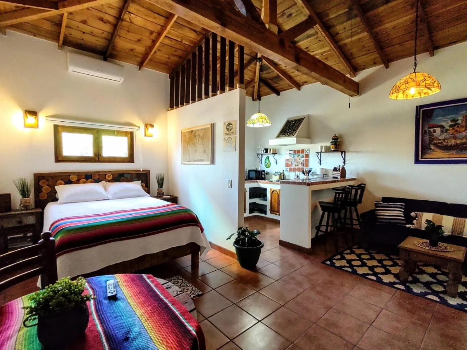 Bed in Hacienda El Galeon