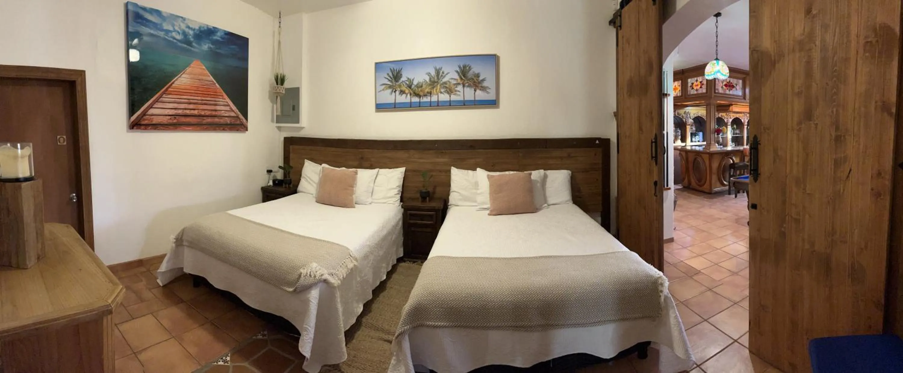 Bed in Hacienda El Galeon