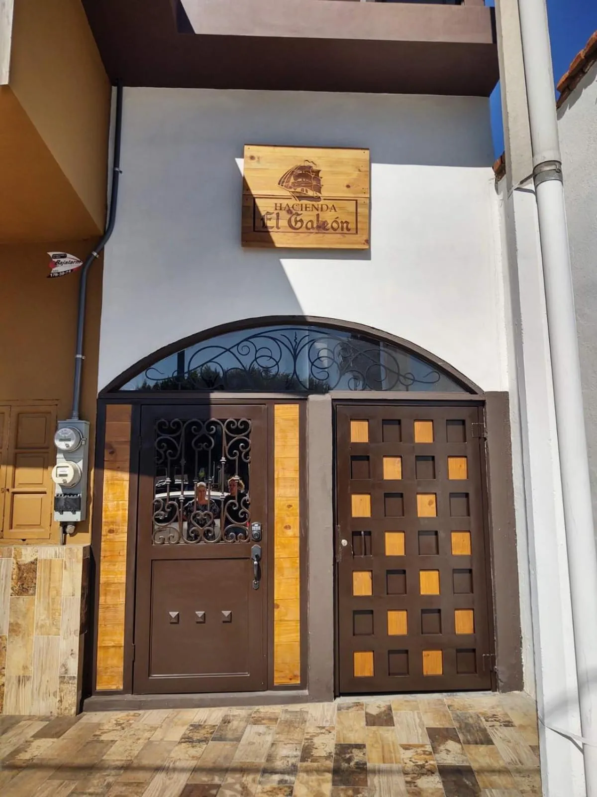 Facade/entrance in Hacienda El Galeon