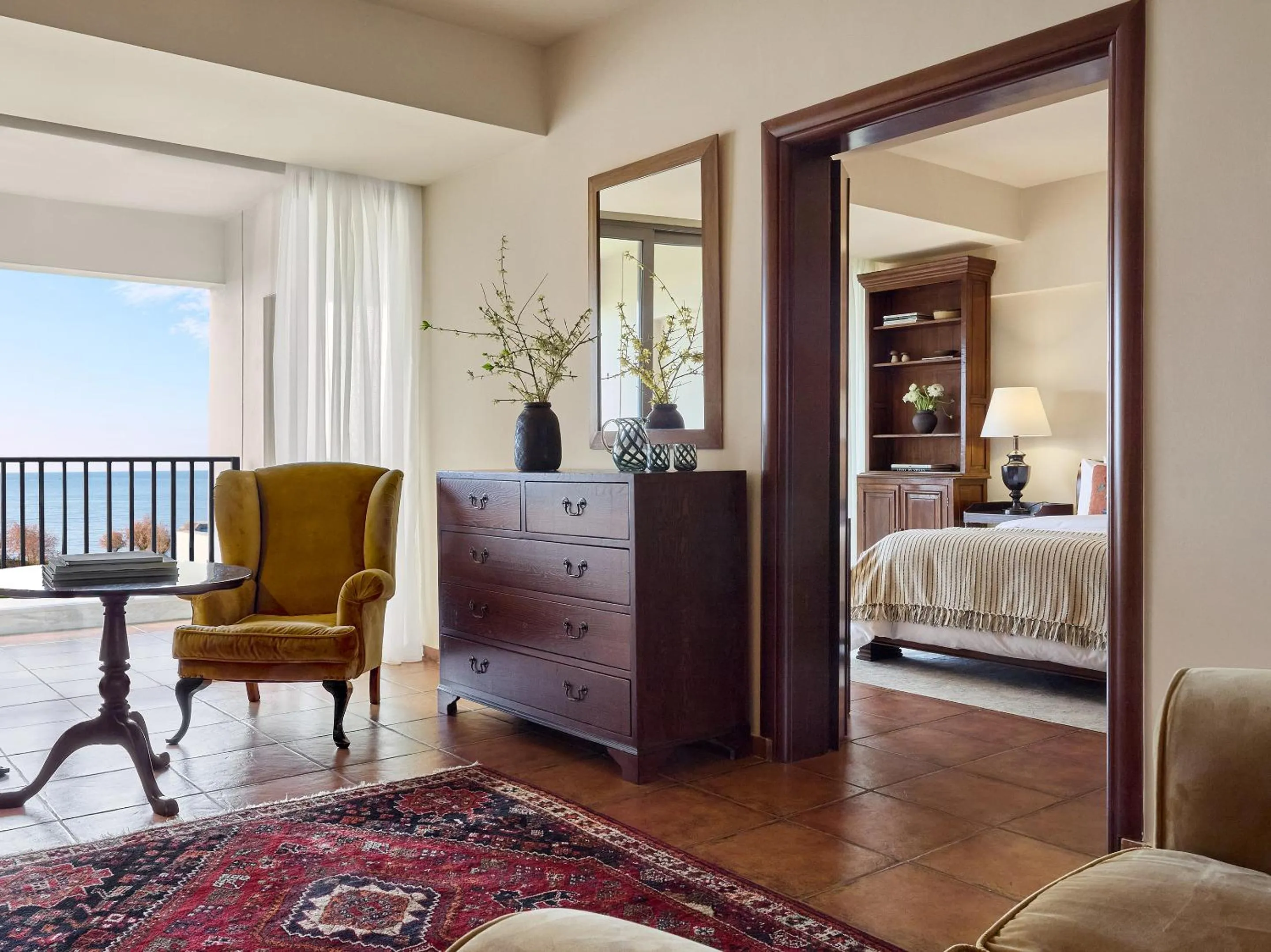 Bed in Grecotel Egnatia