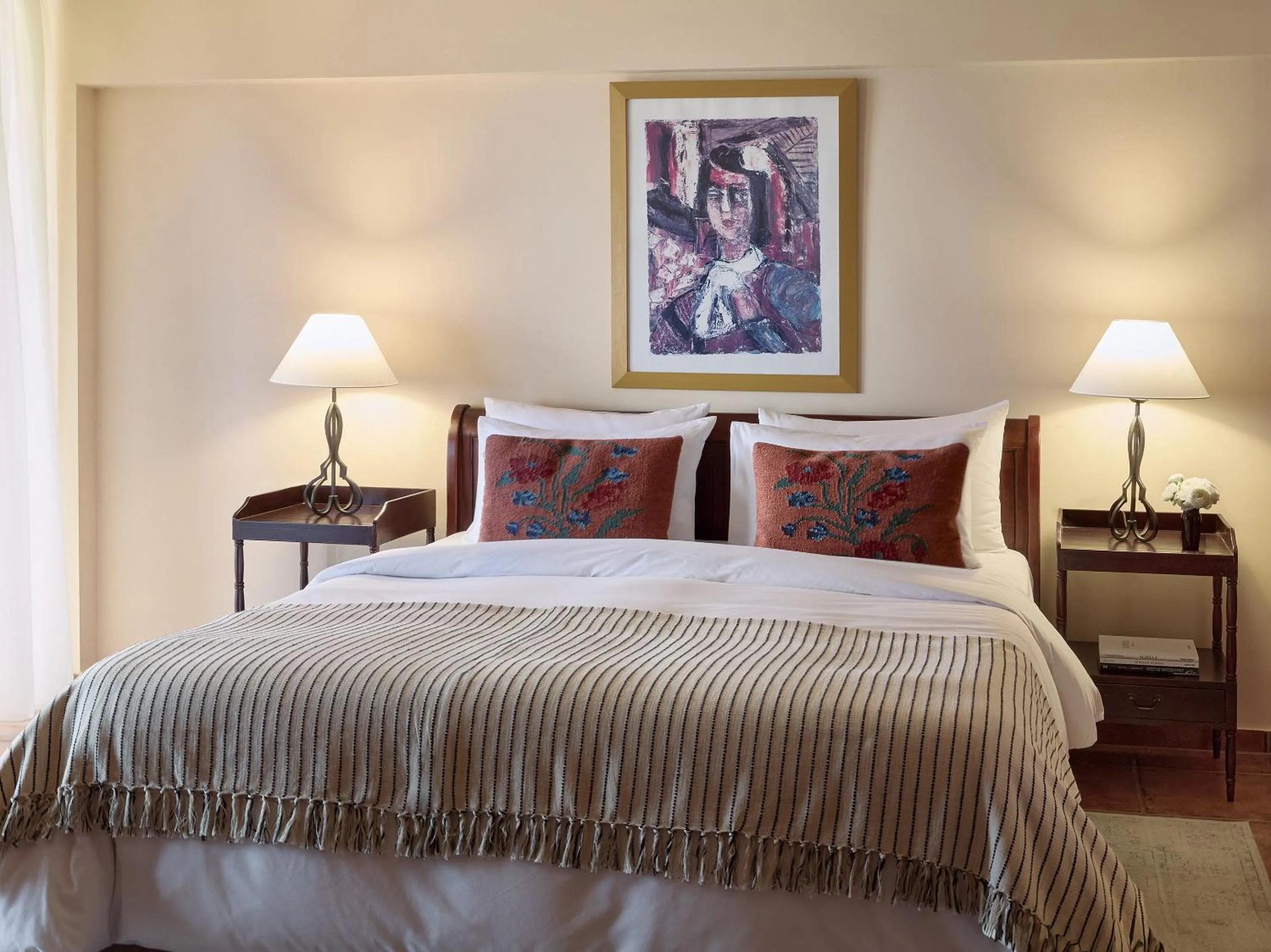 Bed in Grecotel Egnatia