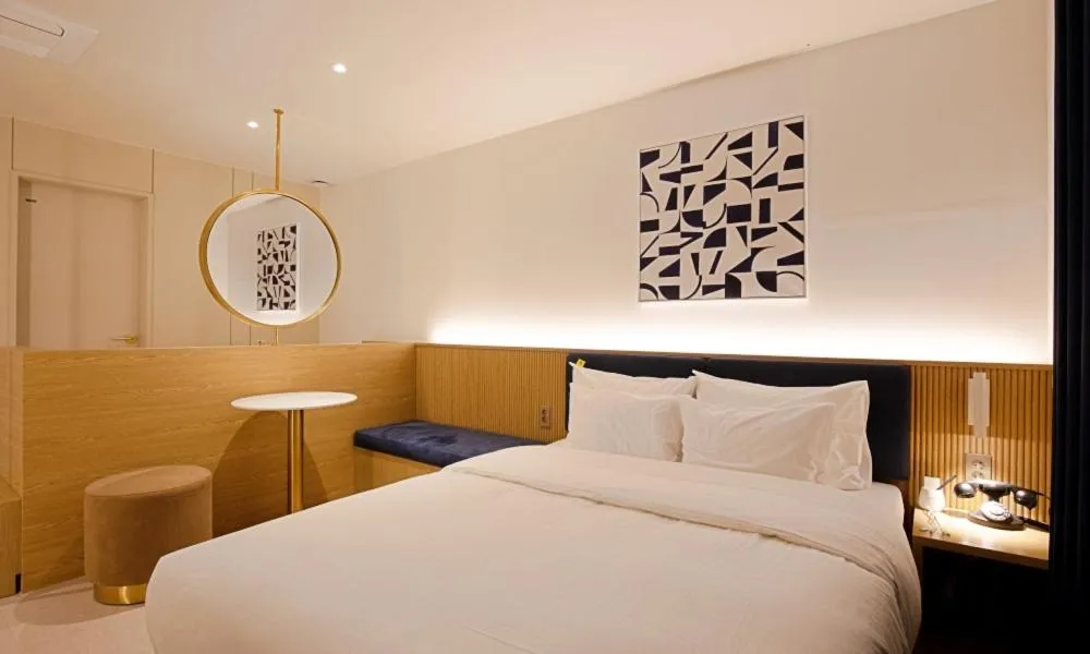 Bed in Hotel Ippda Gumdan