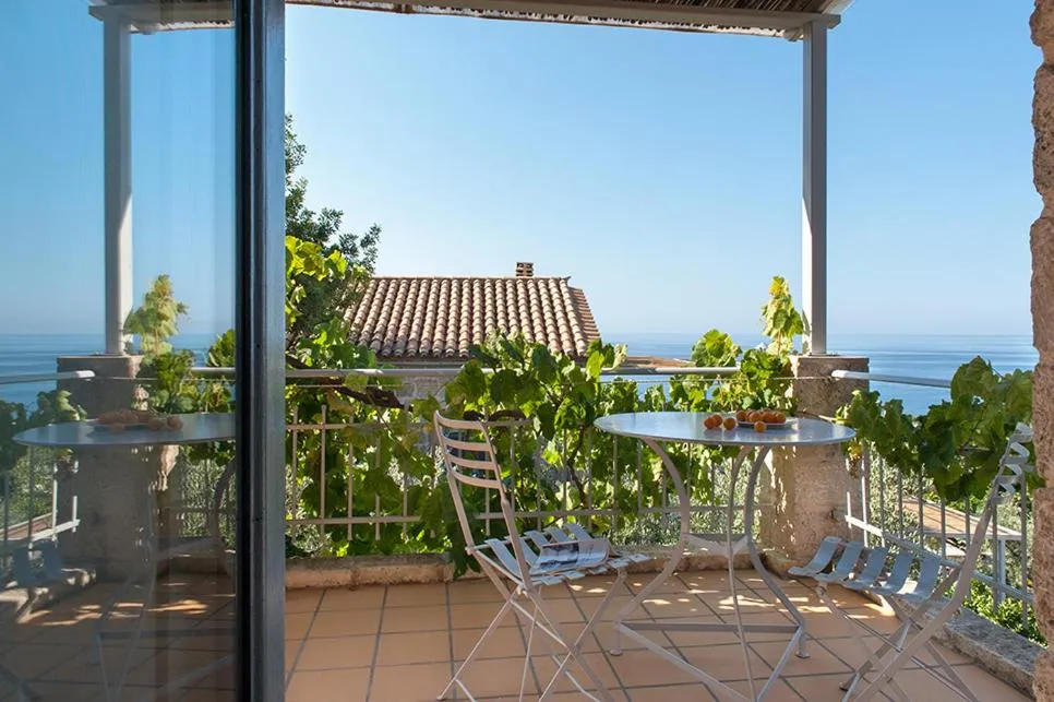 Sea view in Notos Hotel Kardamili