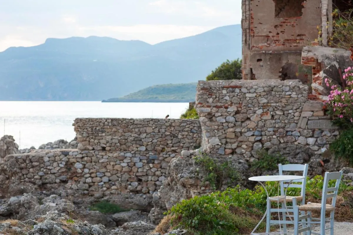 Sea view in Notos Hotel Kardamili