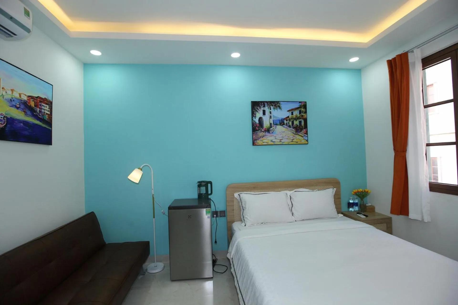 Bed in Rova Hotel Sunset Town Phu Quoc