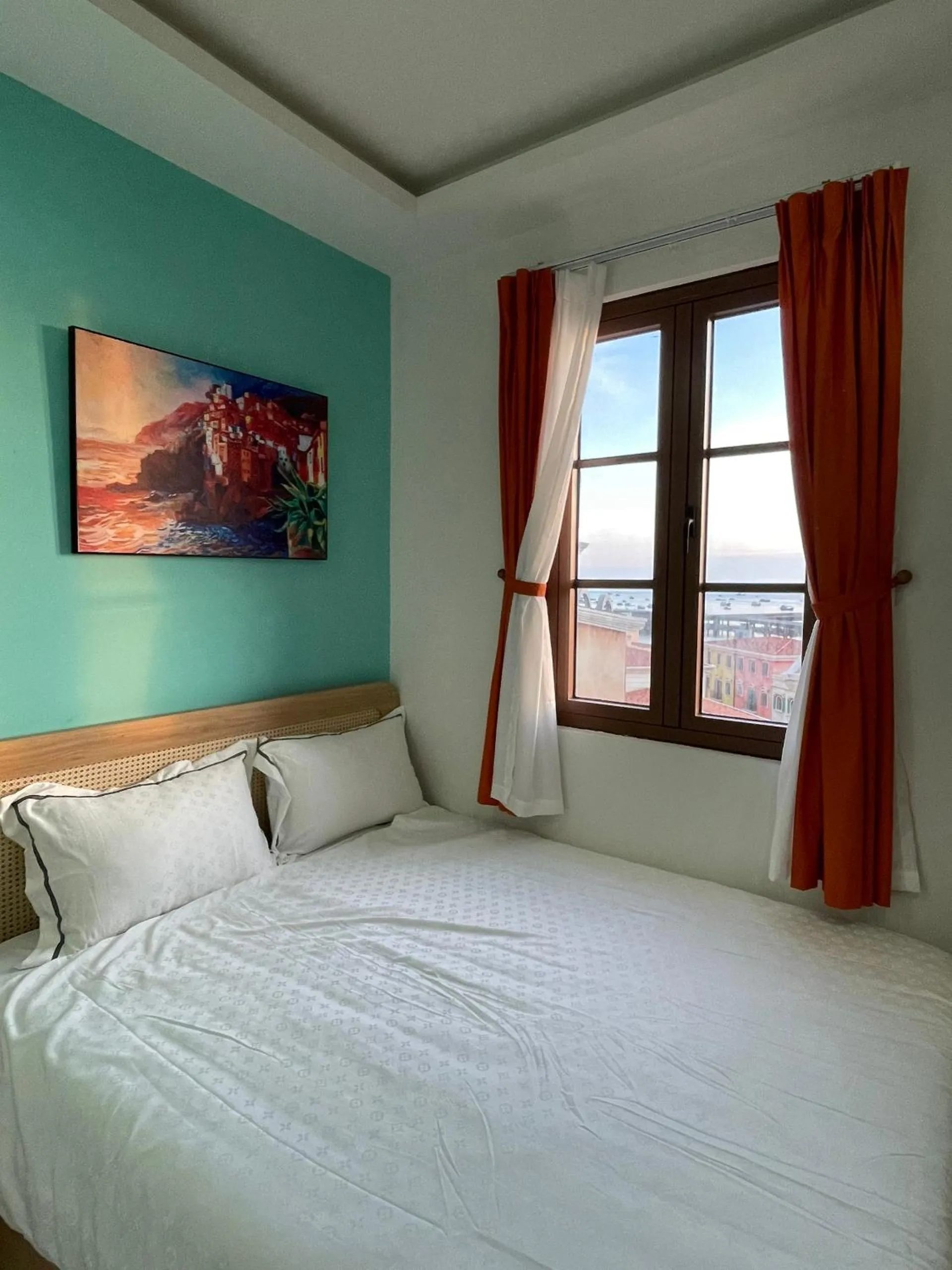 Bed in Rova Hotel Sunset Town Phu Quoc