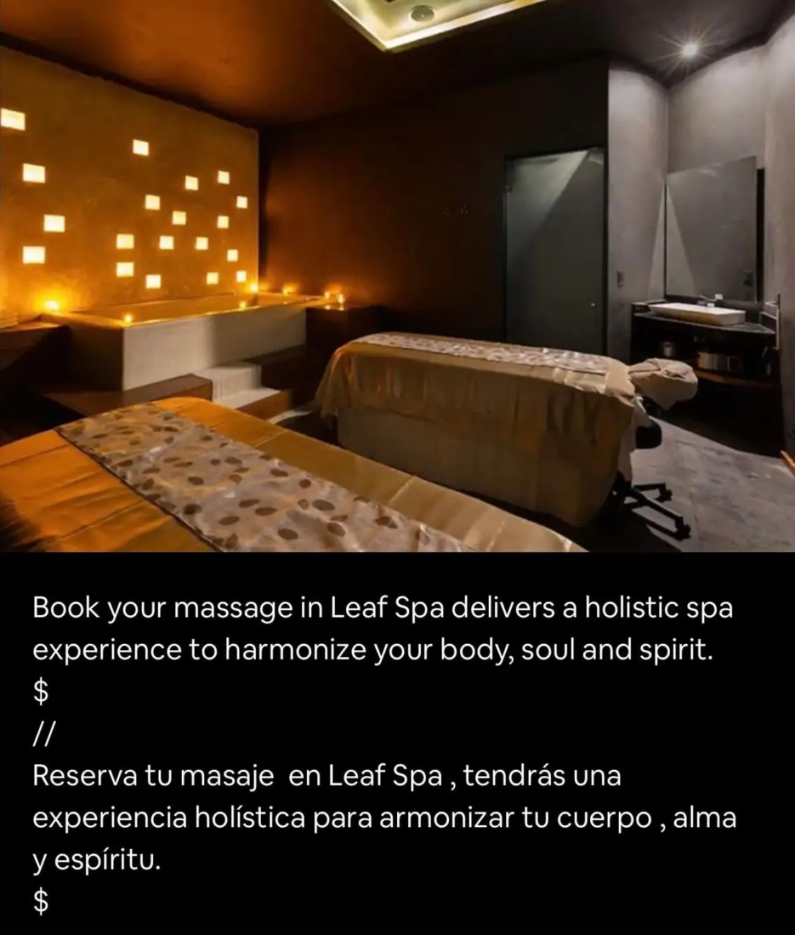 Bed in Luz de Luna Tulum Suite II