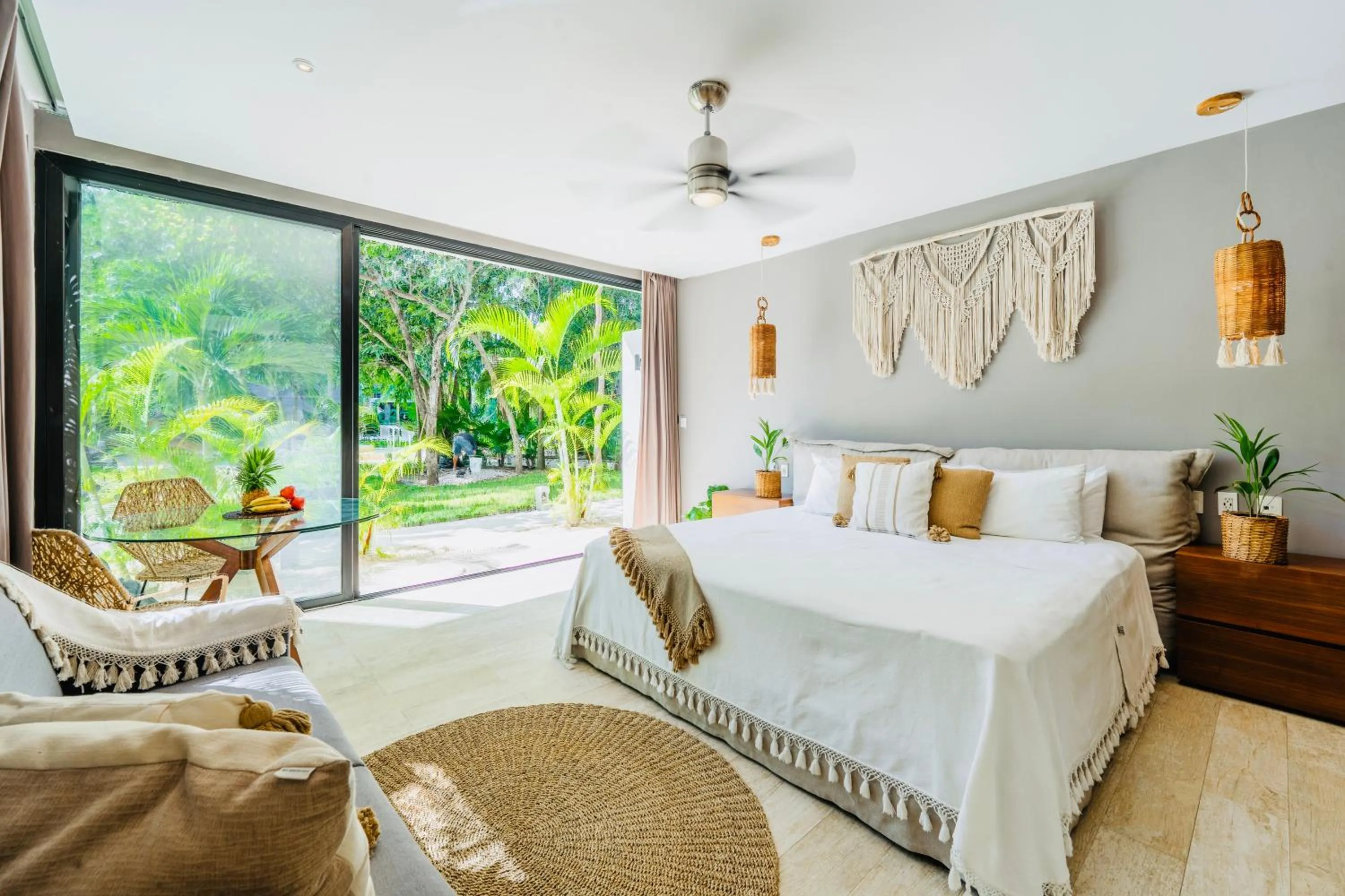 Bed in Luz de Luna Tulum Suite II