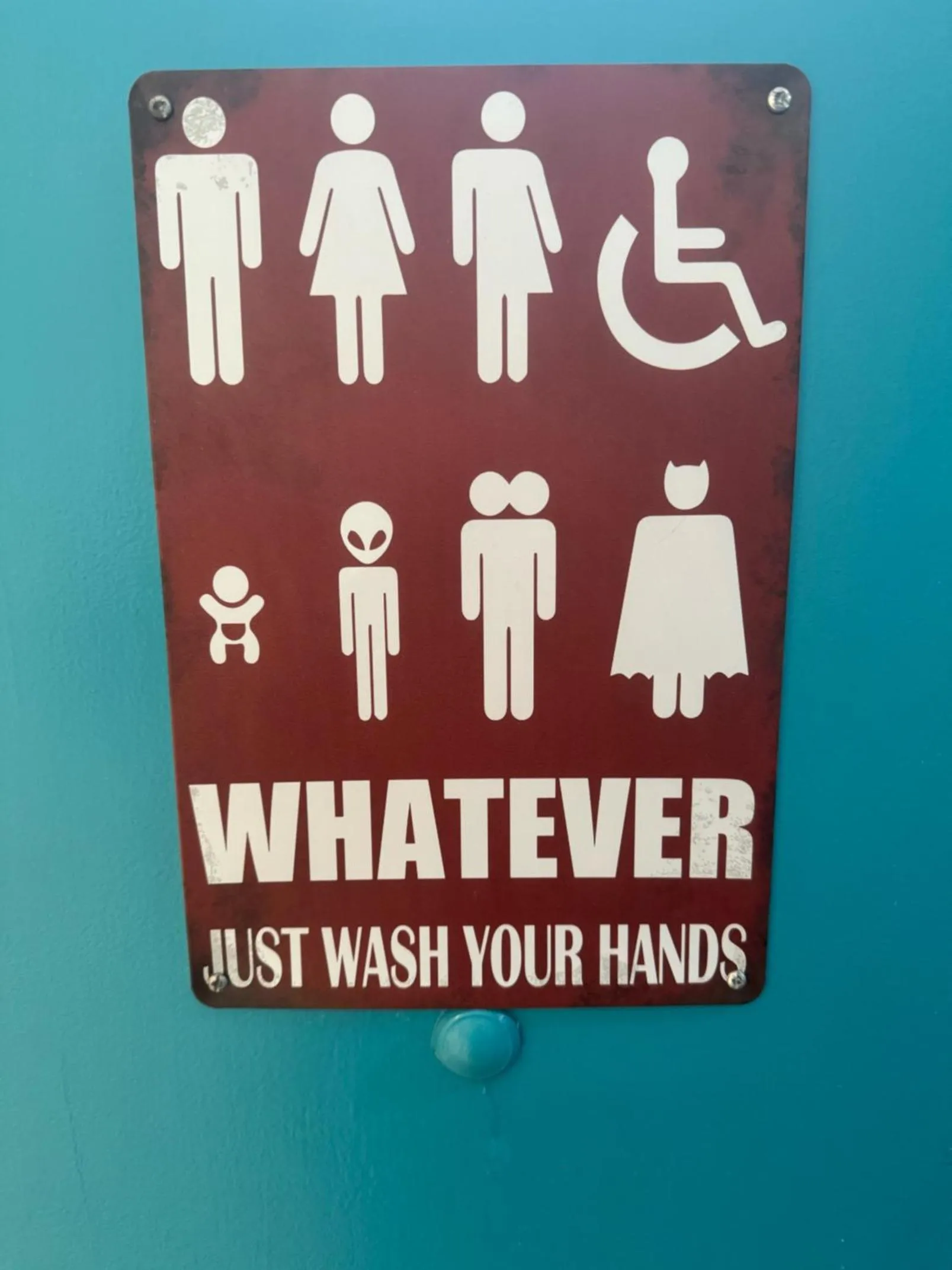 Text overlay in UpTown Backpackers