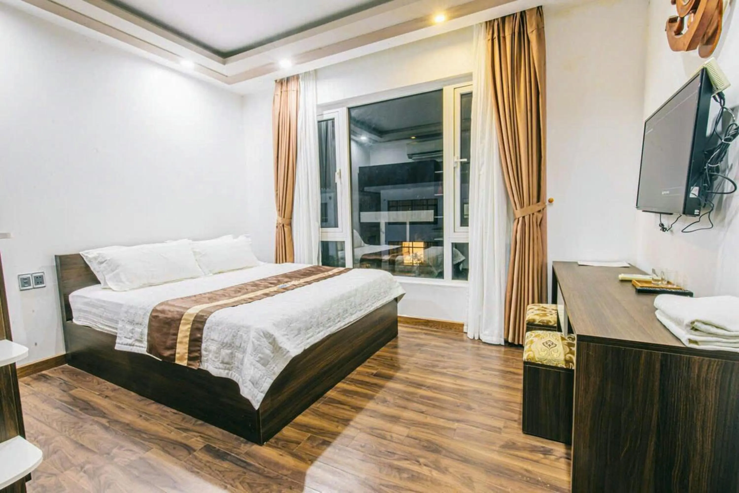 Bedroom, Bed in Villa FLC Sầm Sơn Ngọc Trai - Ngay Gần Biển