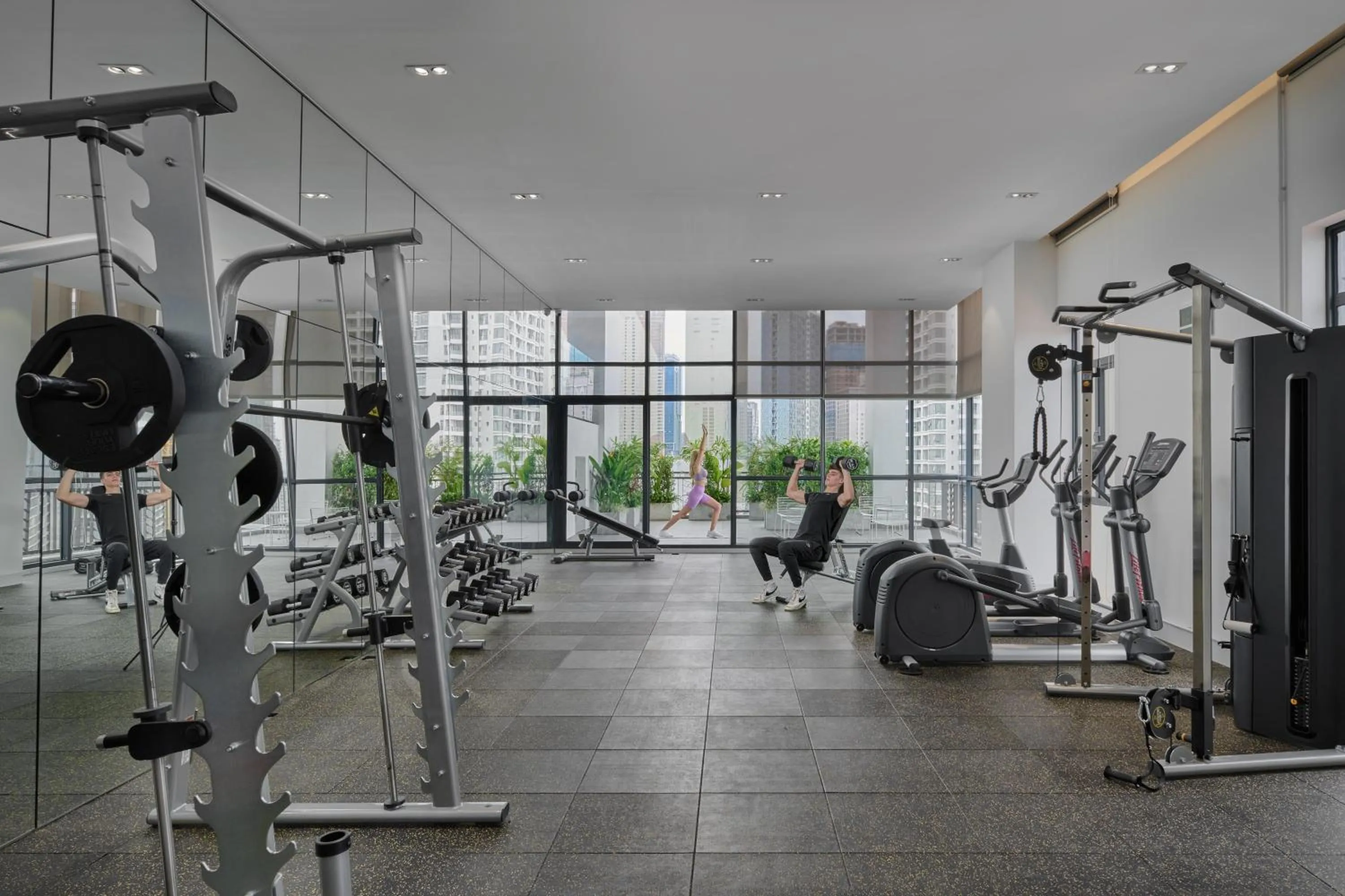 Fitness centre/facilities in BIJOU Serviced Residence