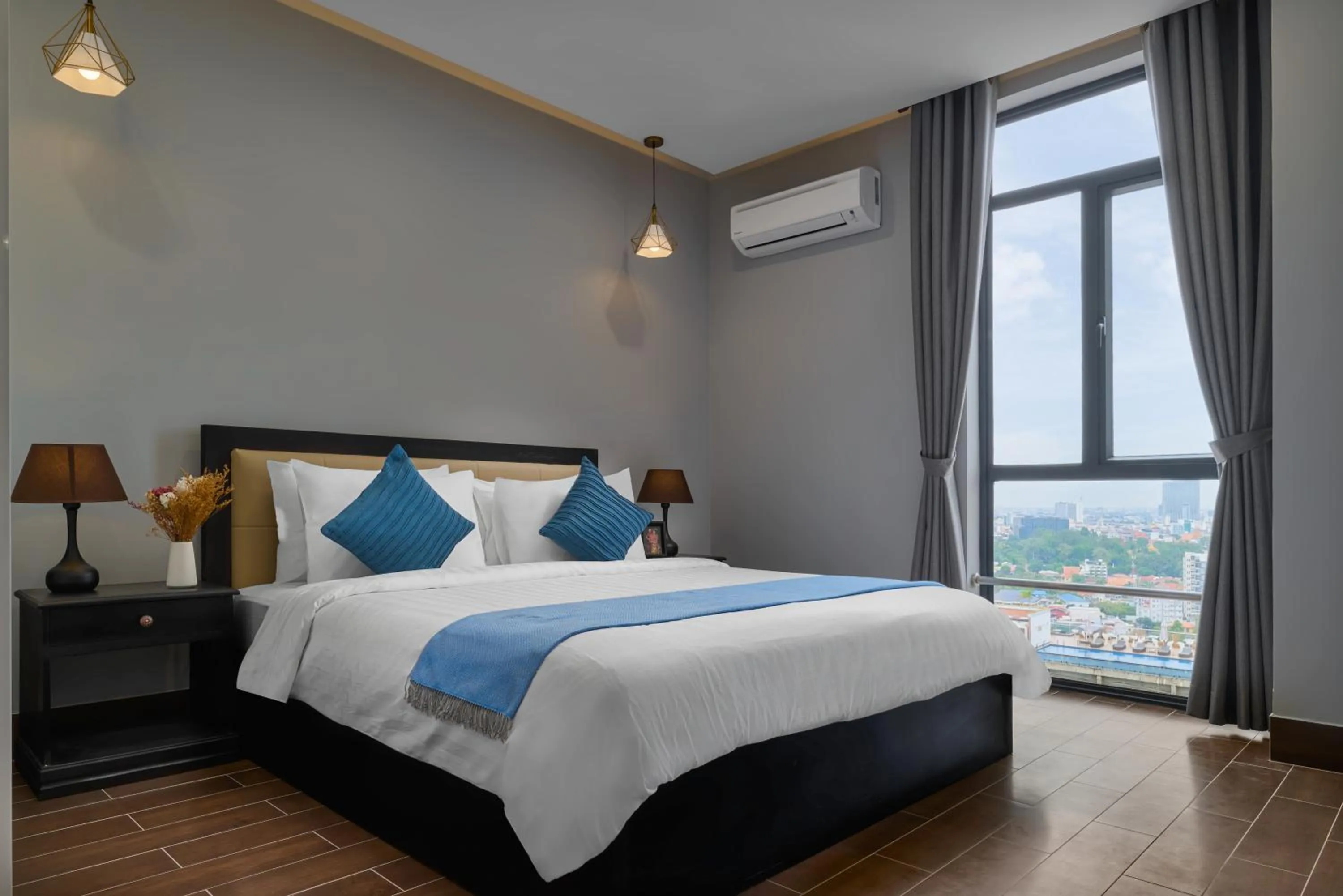 Bed in BIJOU Serviced Residence