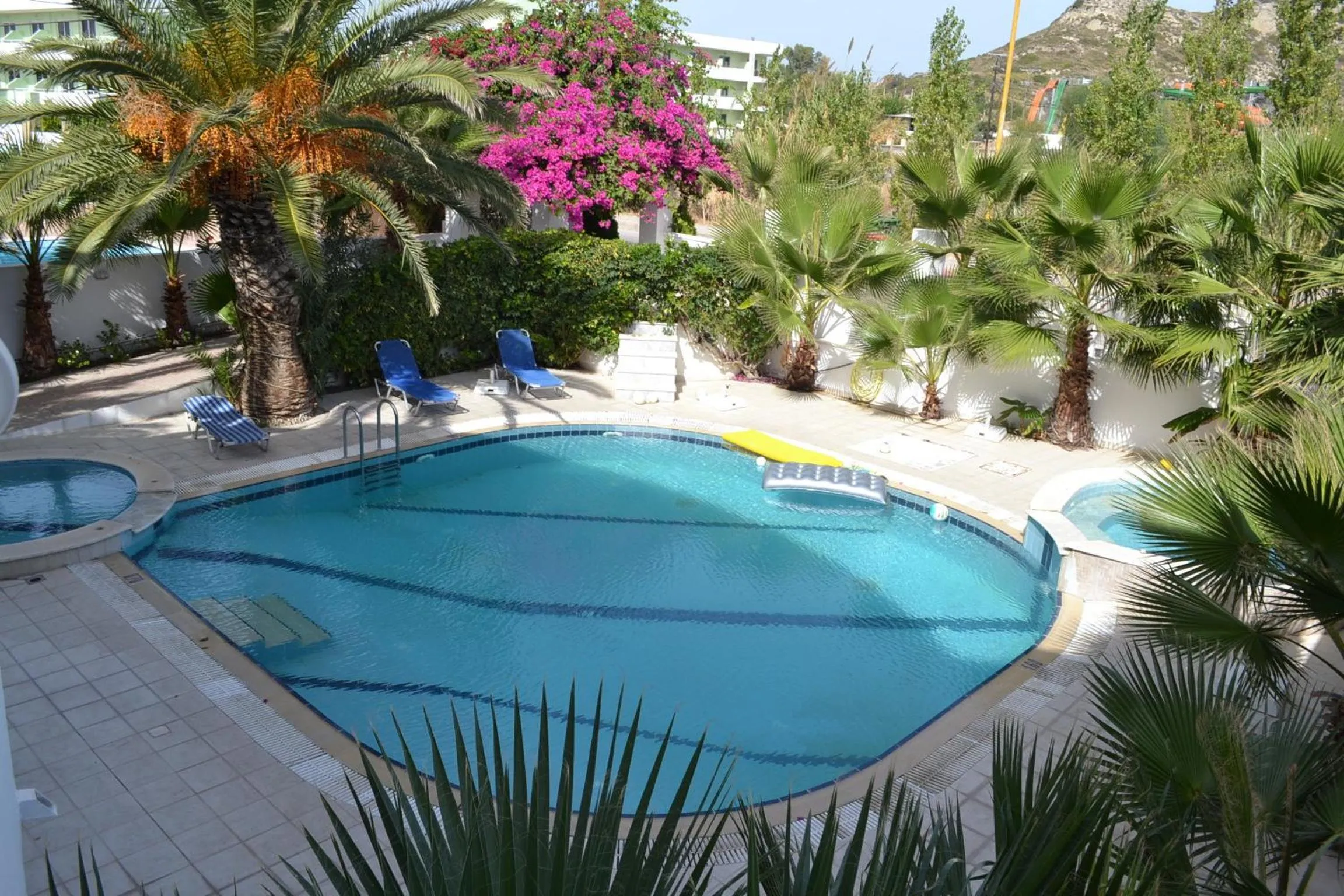 Pool view in White Palace Studios