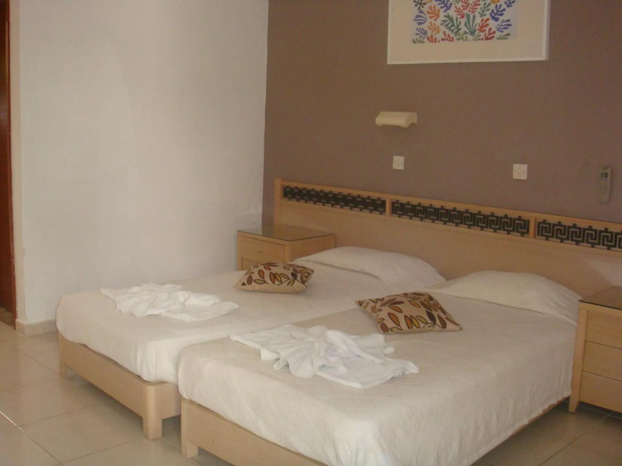 Bed in White Palace Studios