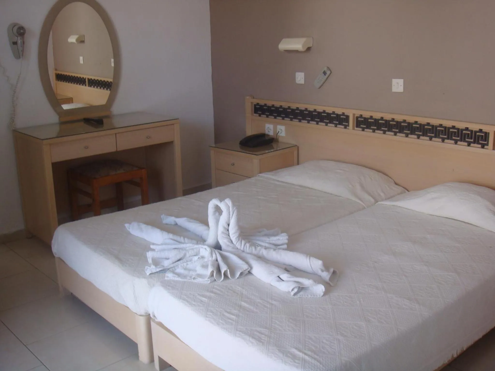 Bed in White Palace Studios